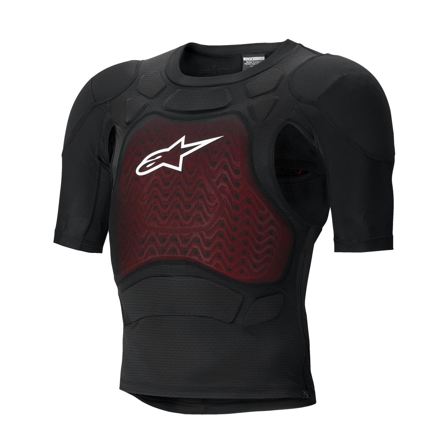 Alpinestars Bionic Plasma LT Protection Jacket Short Sleeve - Black White - Image 1