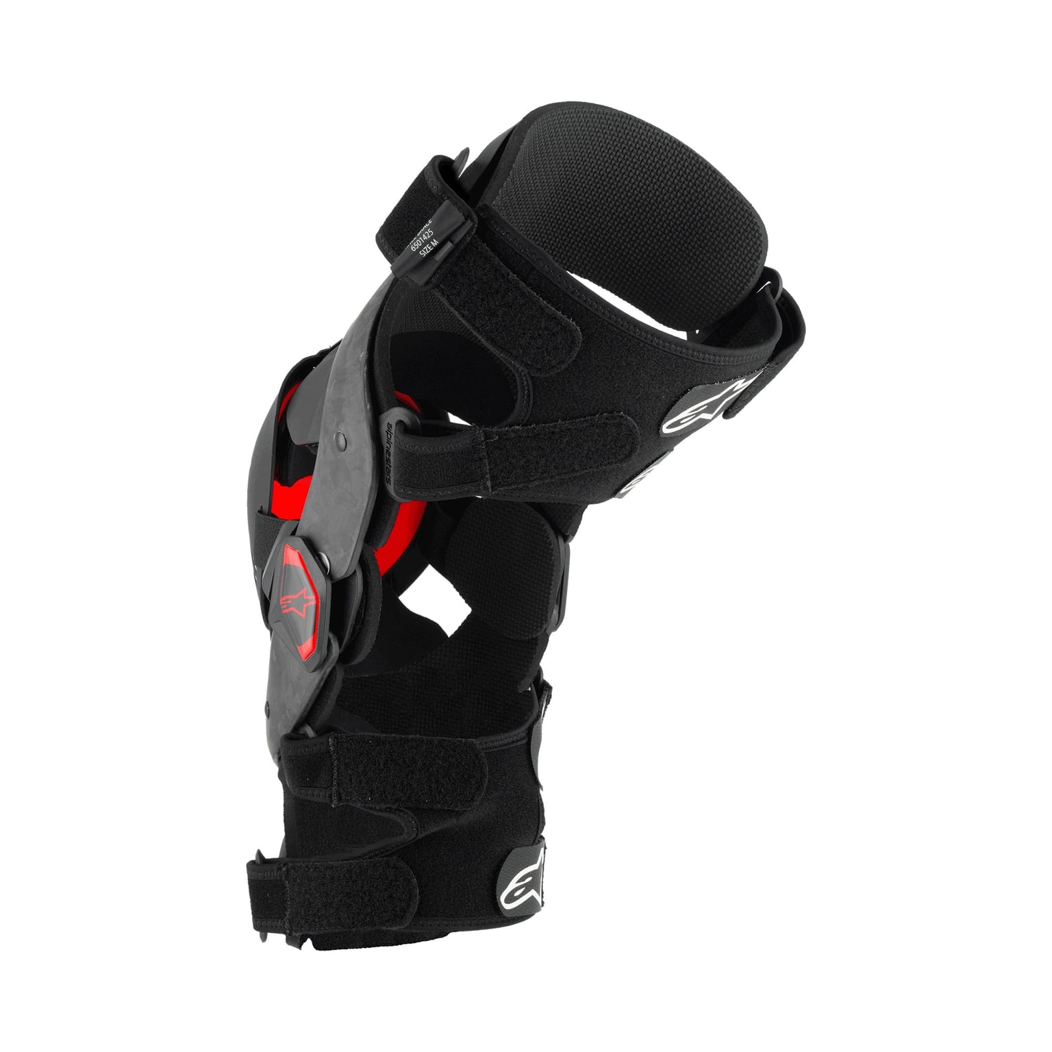 Alpinestars Suptec RK10 Plasma Knee Brace - Black / Red - Image 2