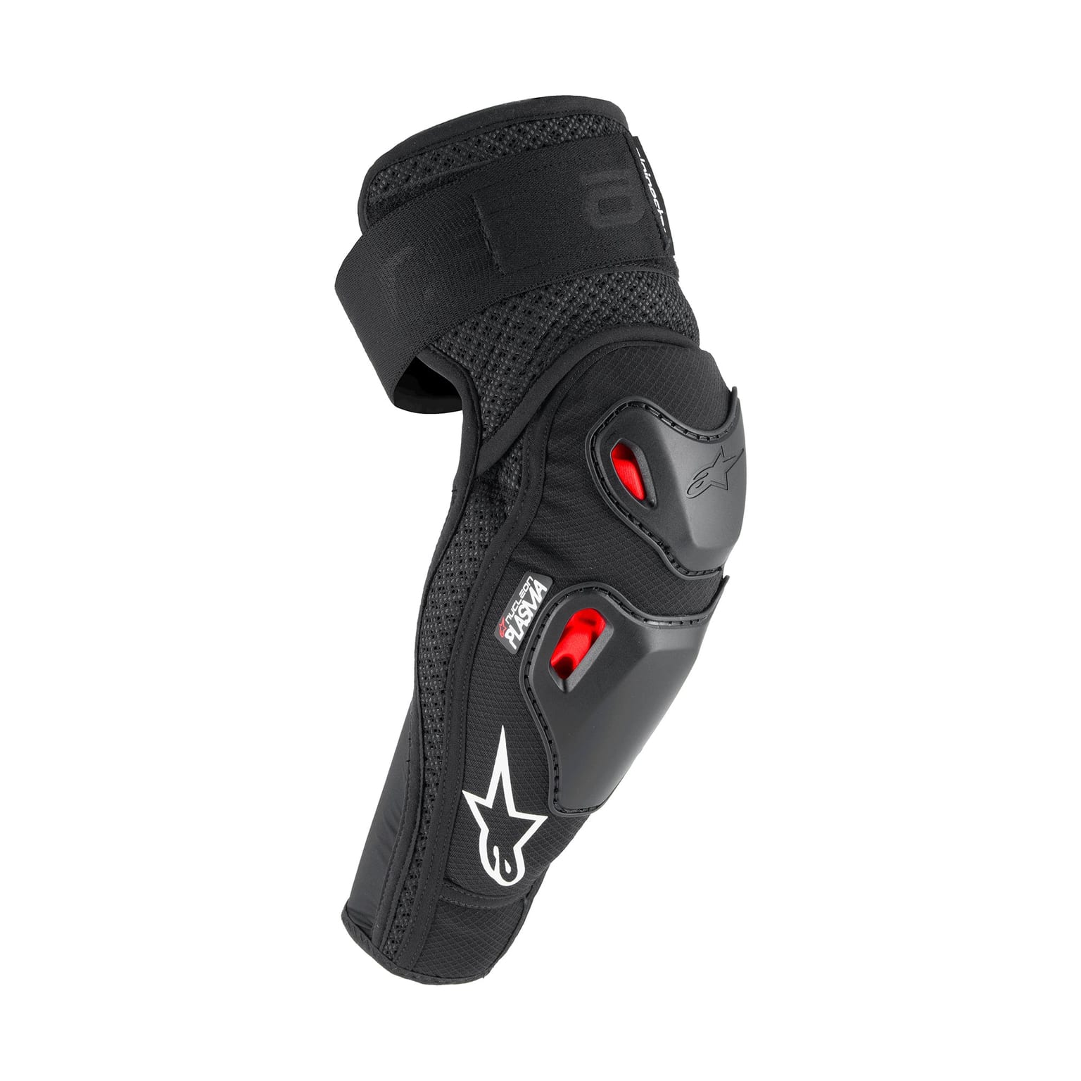 Alpinestars Bionic Pro Plasma Knee Protector - Black / Red / White - Image 1