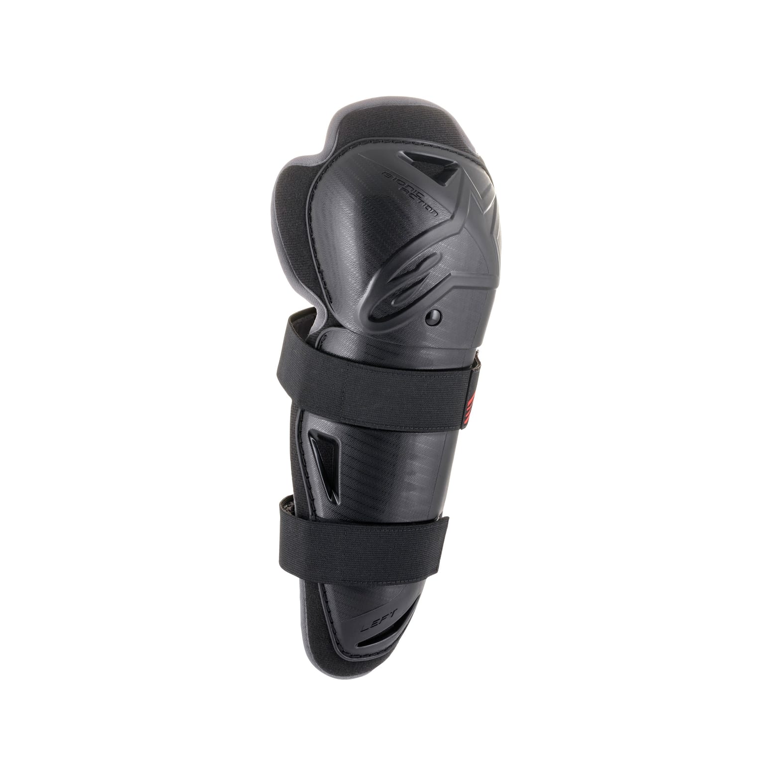 Alpinestars Bionic Action Knee Protector - Black Red - One Size - Image 1