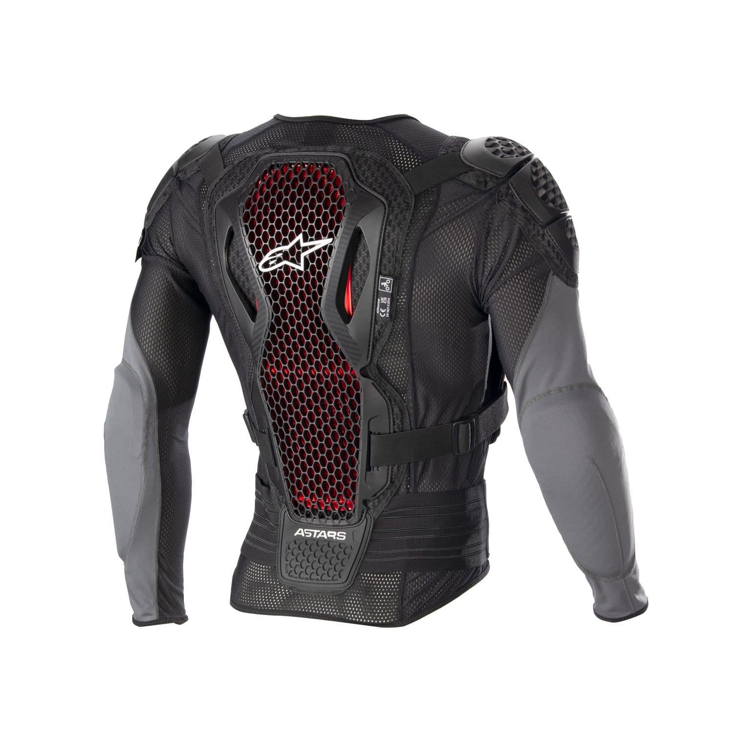 Alpinestars Bionic Plus V2 Protection Jacket - Black Anthracite Red - Image 2