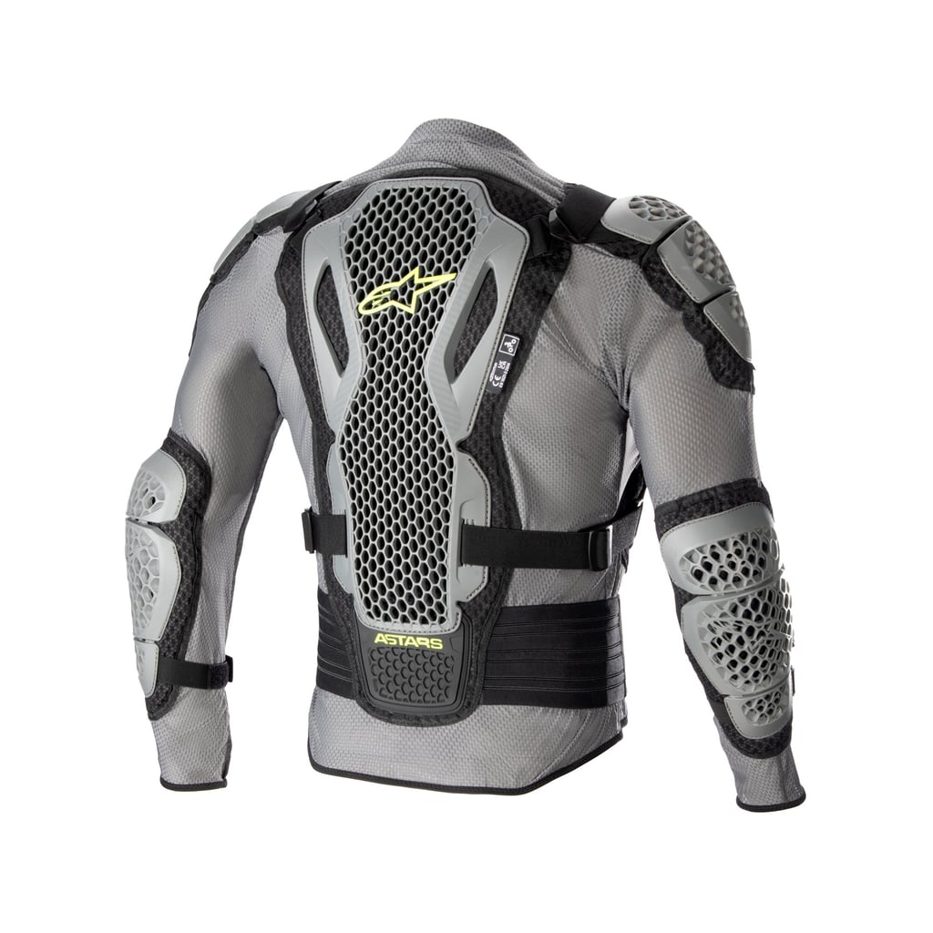 Alpinestars Bionic Action V2 Protection Jacket - Gray Black Yellow Fluo