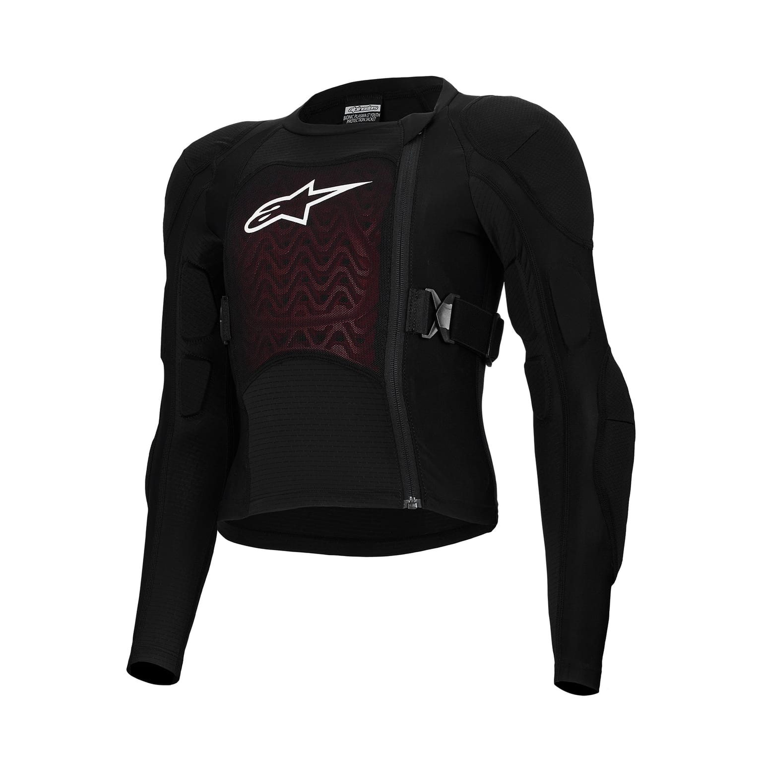 Alpinestars Bionic Plasma LT Youth Protection Jacket - Black White - Image 1
