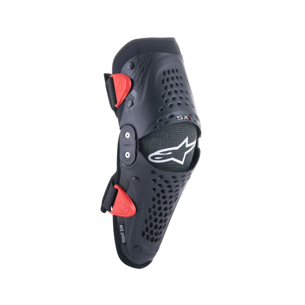 Alpinestars SX-1 Youth Knee Protector - Black Red
