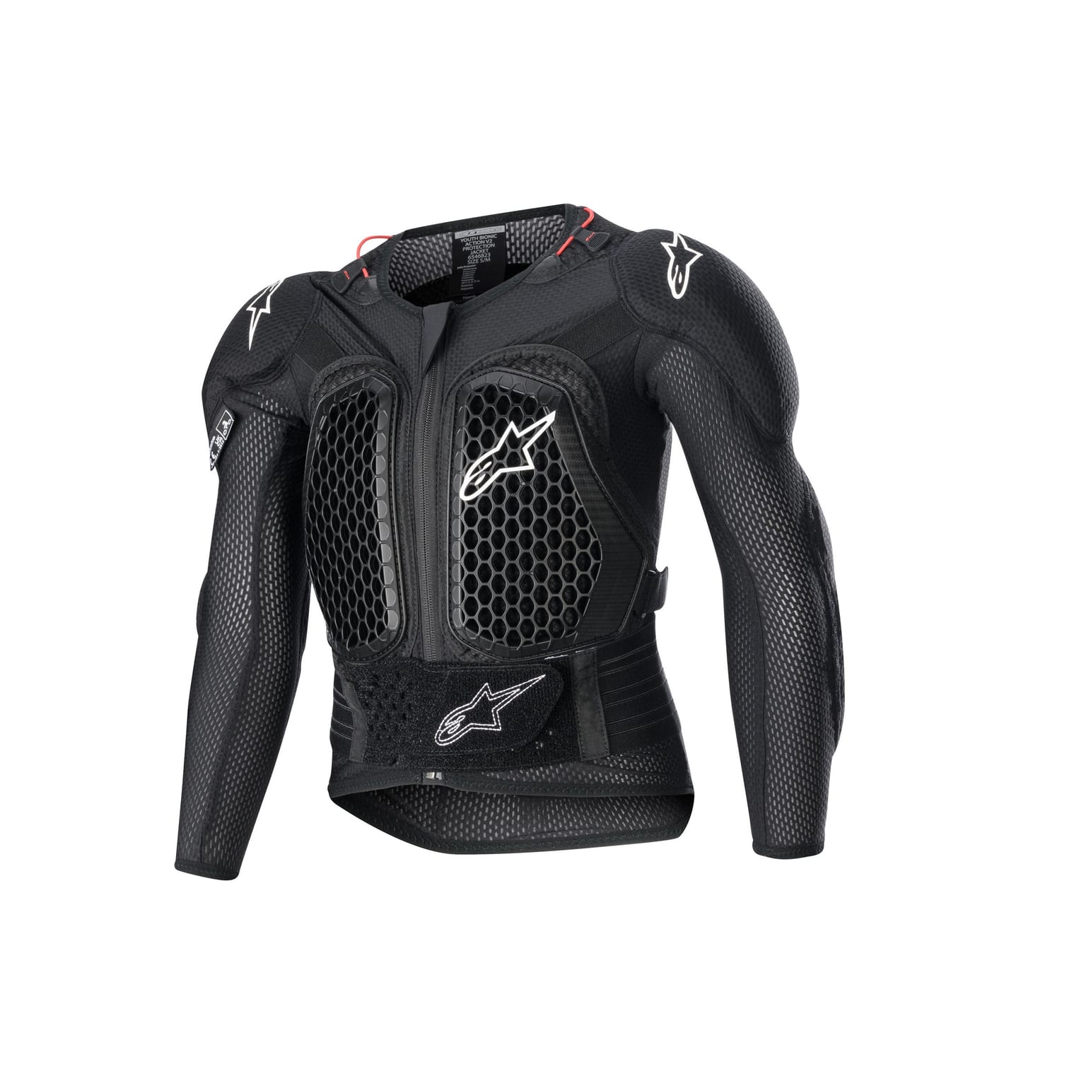 Alpinestars Youth Bionic Action V2 Protection Jacket - Black - Image 1