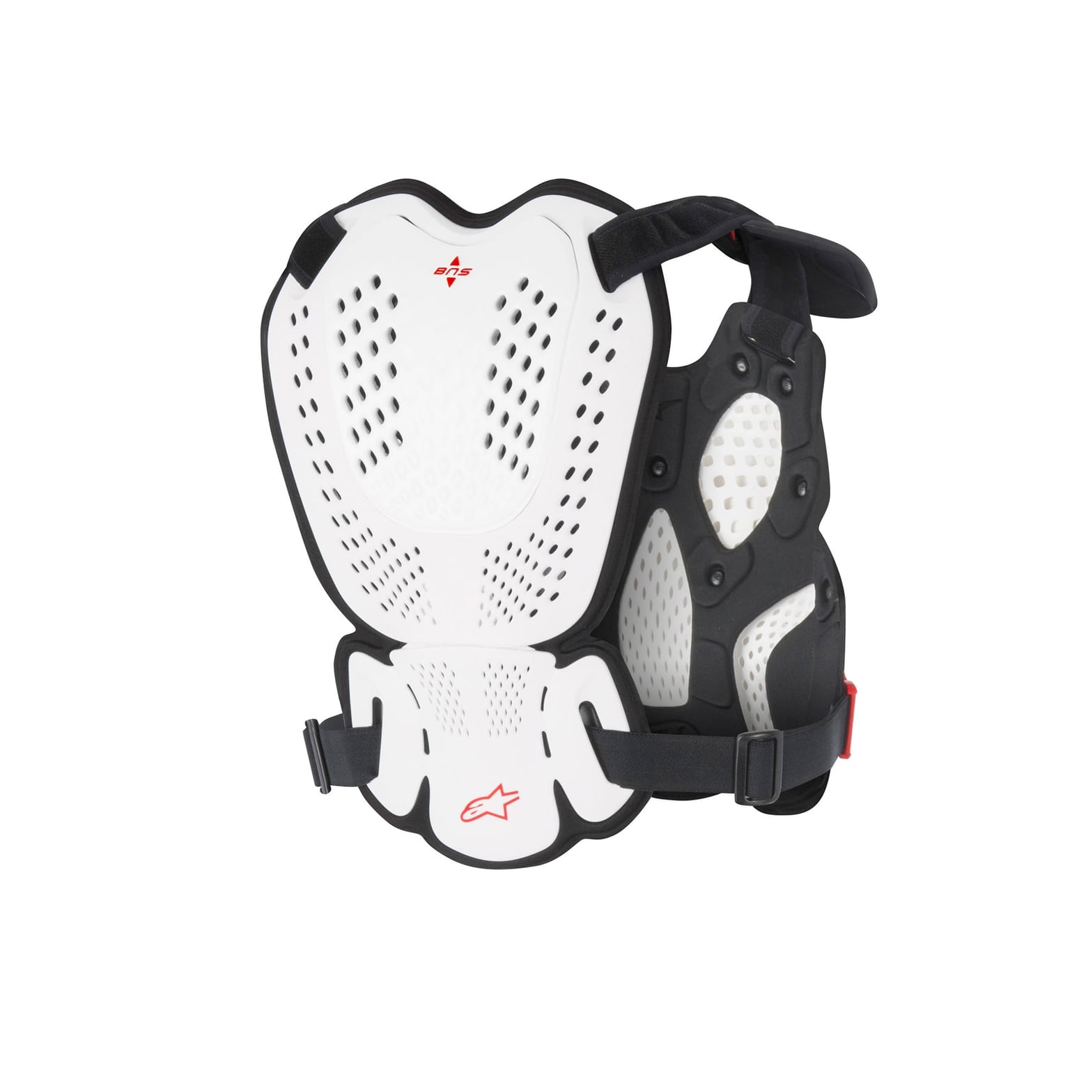 Alpinestars A-1 Roost Guard - White Black Red - Image 2
