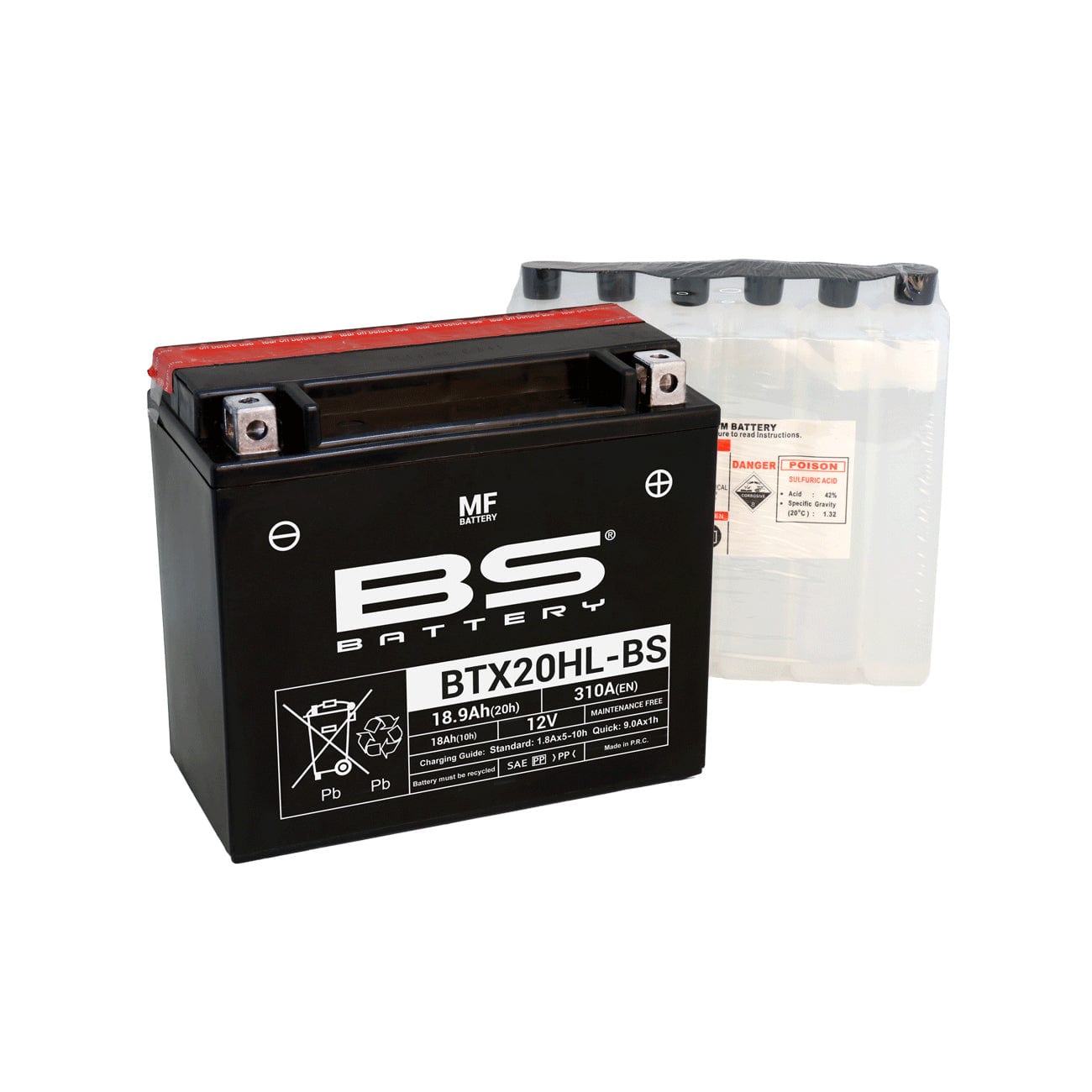 BS BTX20HL-BS (CP) Combi-Pack MF Battery - Image 1