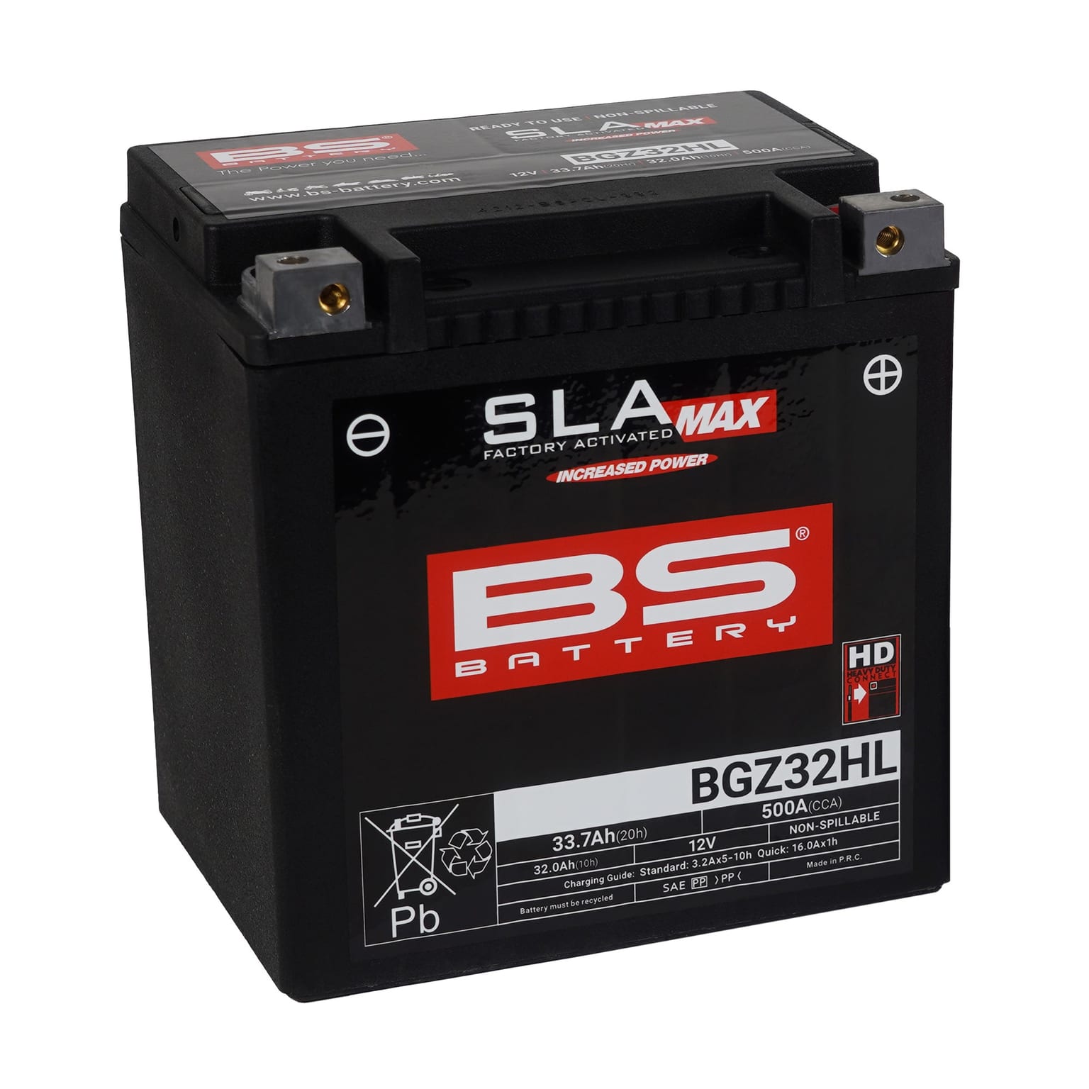 BS BGZ32HL SLA Max (WC) Factory Activated Battery - Image 1