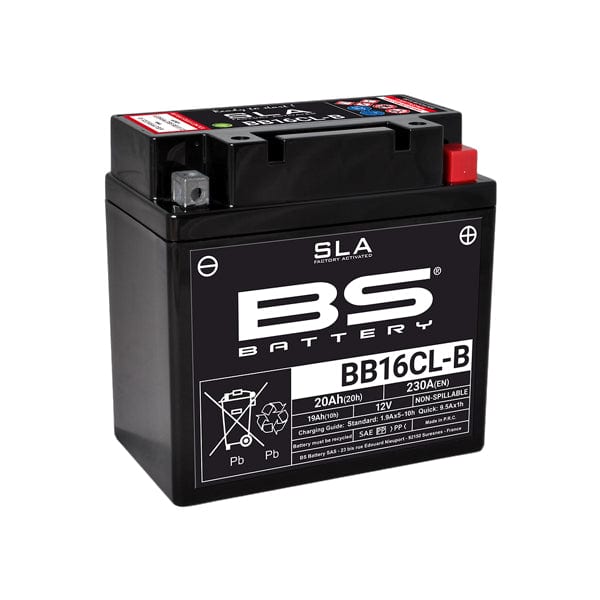 BS BB16CL-B SLA (WC) Factory Activated Battery - Image 1