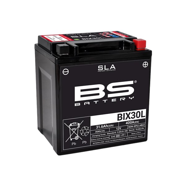 BS BIX30L SLA (WC) Factory Activated Battery
