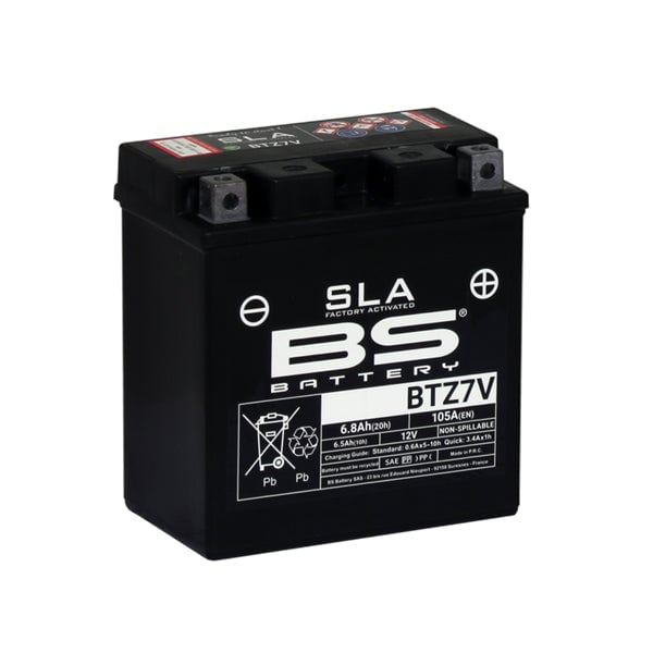 BS BTZ7V SLA (WC) Factory Activated Battery
