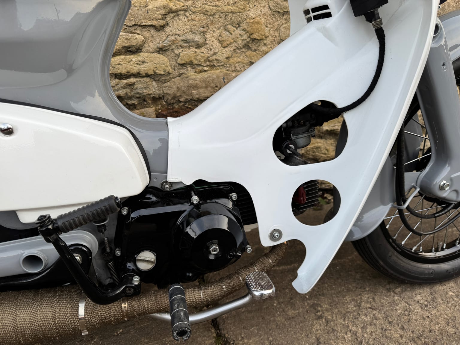 Honda C90 Custom, 2000 Model, Road Registered, Totally Stunning Condition - Image 4