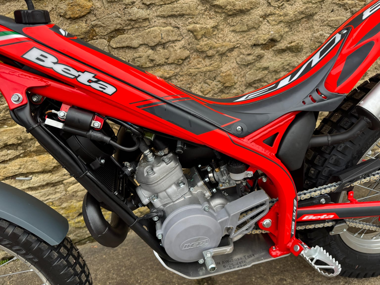 Beta EVO 80cc Senior Trials Bike, New 2026 Model, 21"/18" Wheels, In Stock & Ready - Image 4