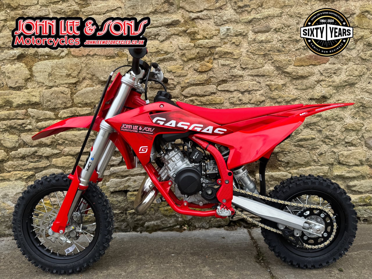 GasGas MC50 Kids Motocross Bike, New 2026 Model, In Stock & Only One Available