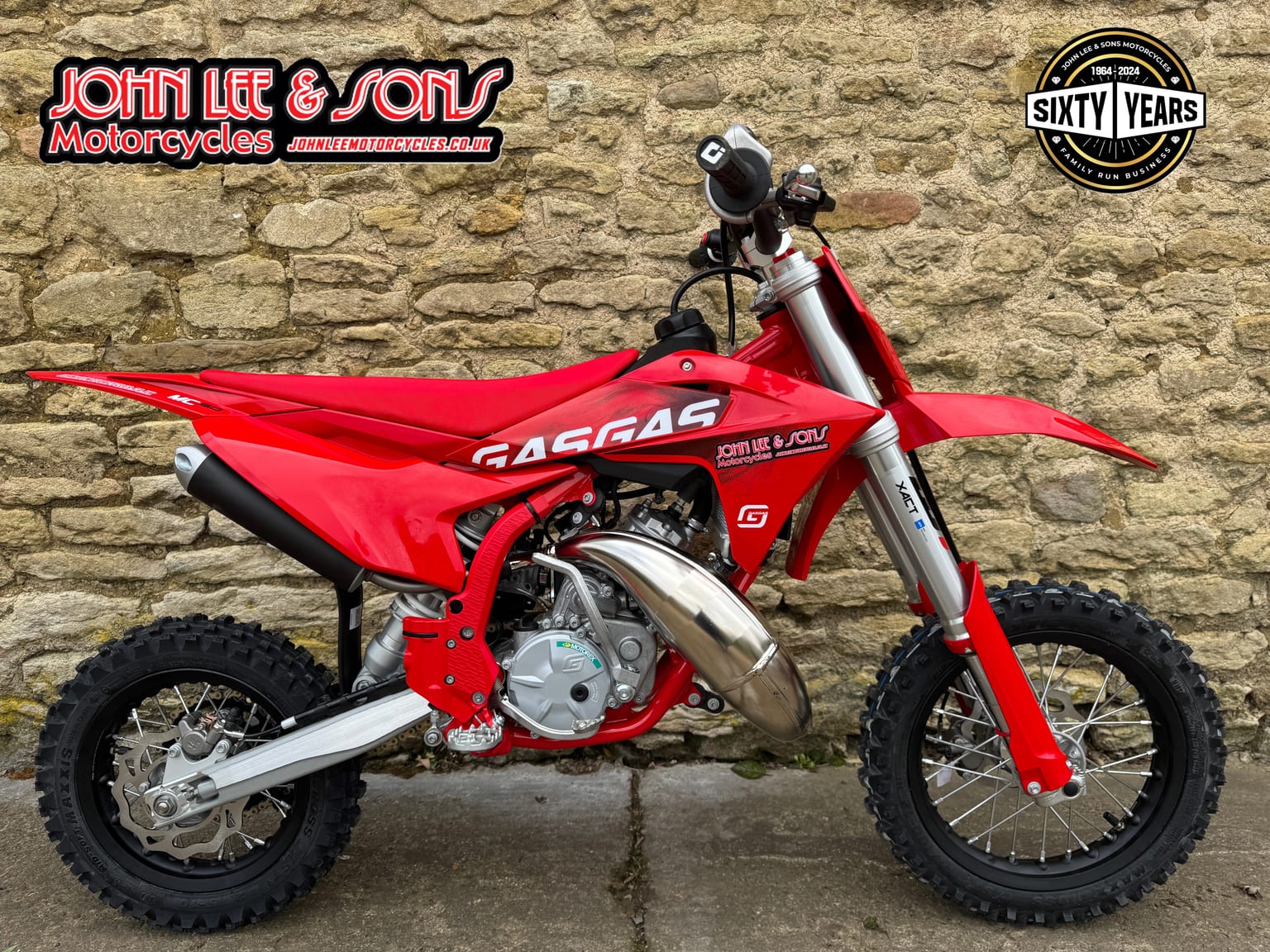 GasGas MC50 Kids Motocross Bike, New 2026 Model, In Stock & Only One Available - Image 1