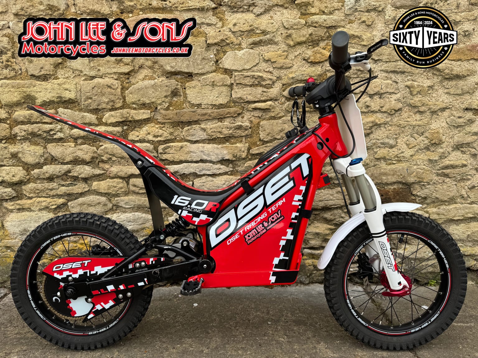 Oset 16.0 Racing Kids Electric Bike, 2024 Model, Great Condition - Image 1