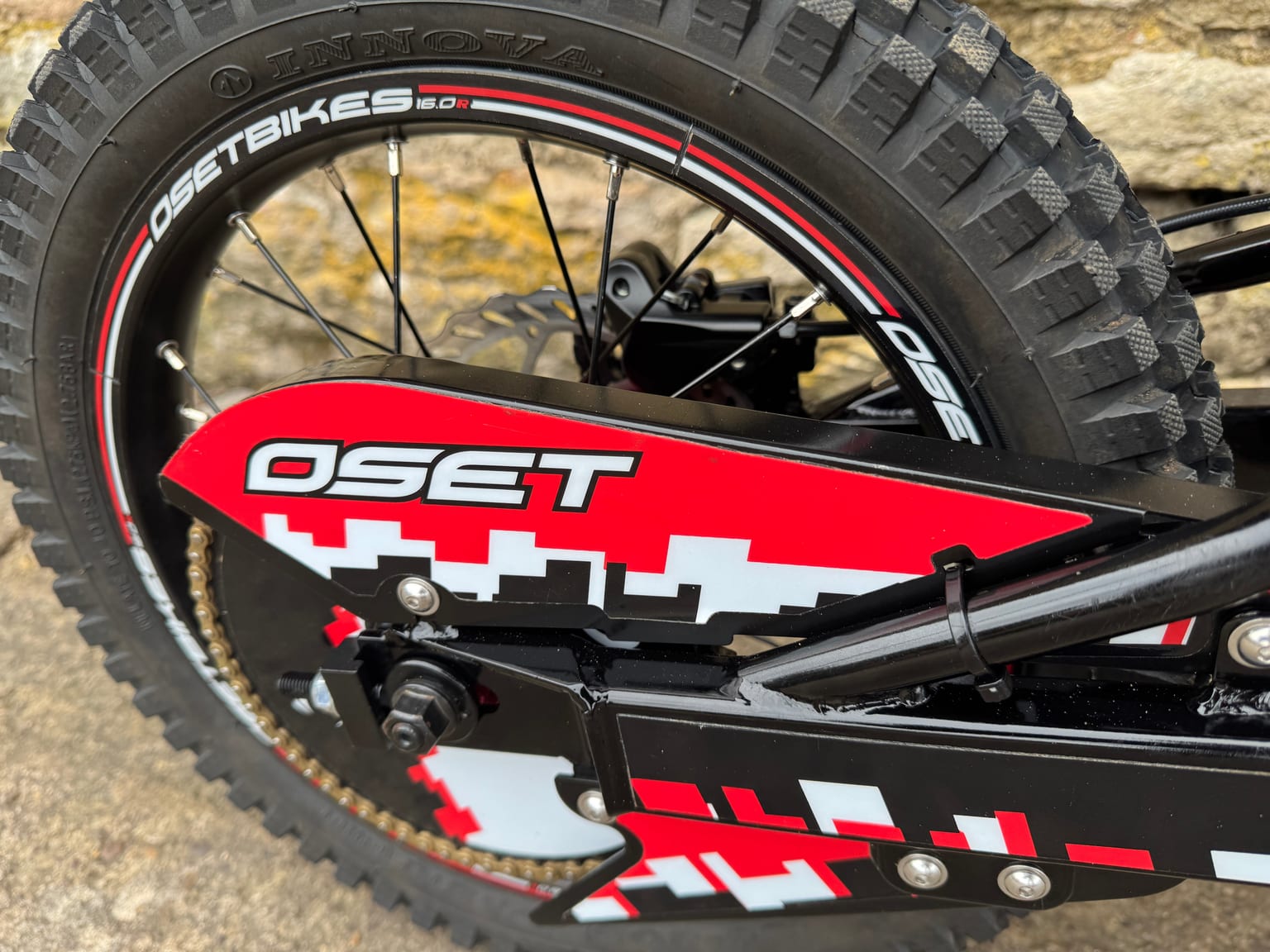 Oset 16.0 Racing Kids Electric Bike, 2024 Model, Great Condition - Image 7