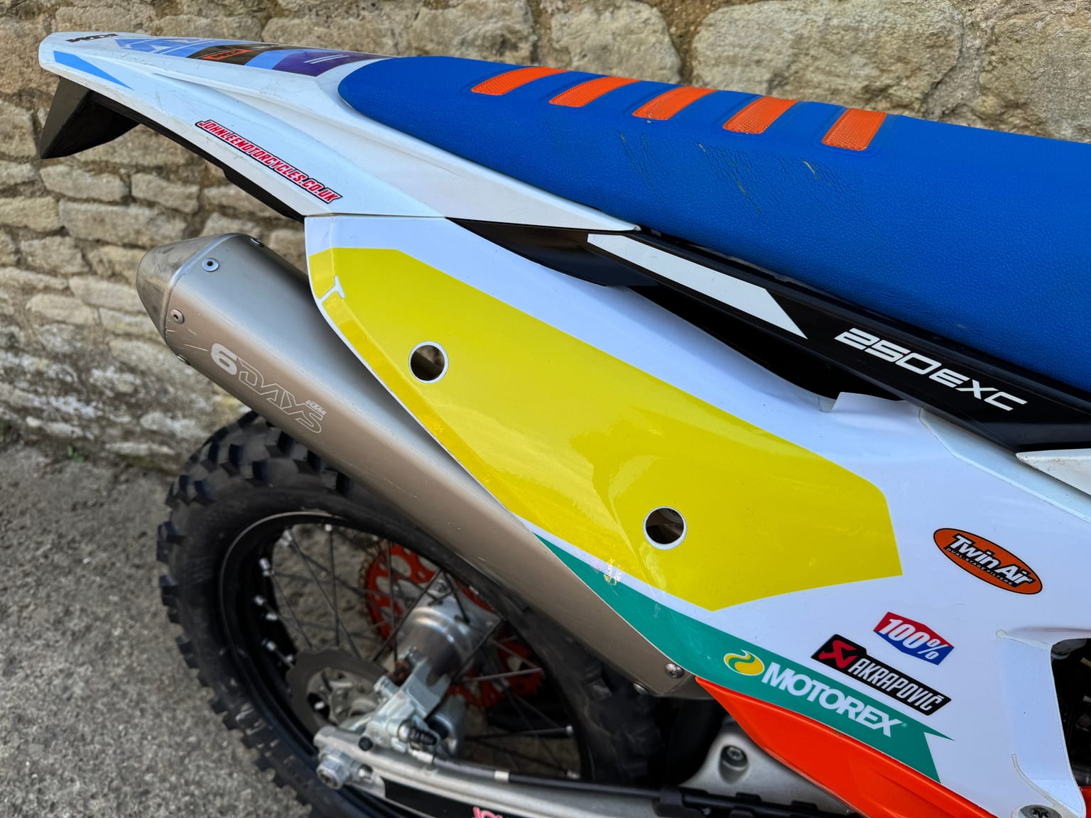 KTM EXC 250cc 2T Six Days, 2024 Model, Road Registered, Excellent Condition - Image 3