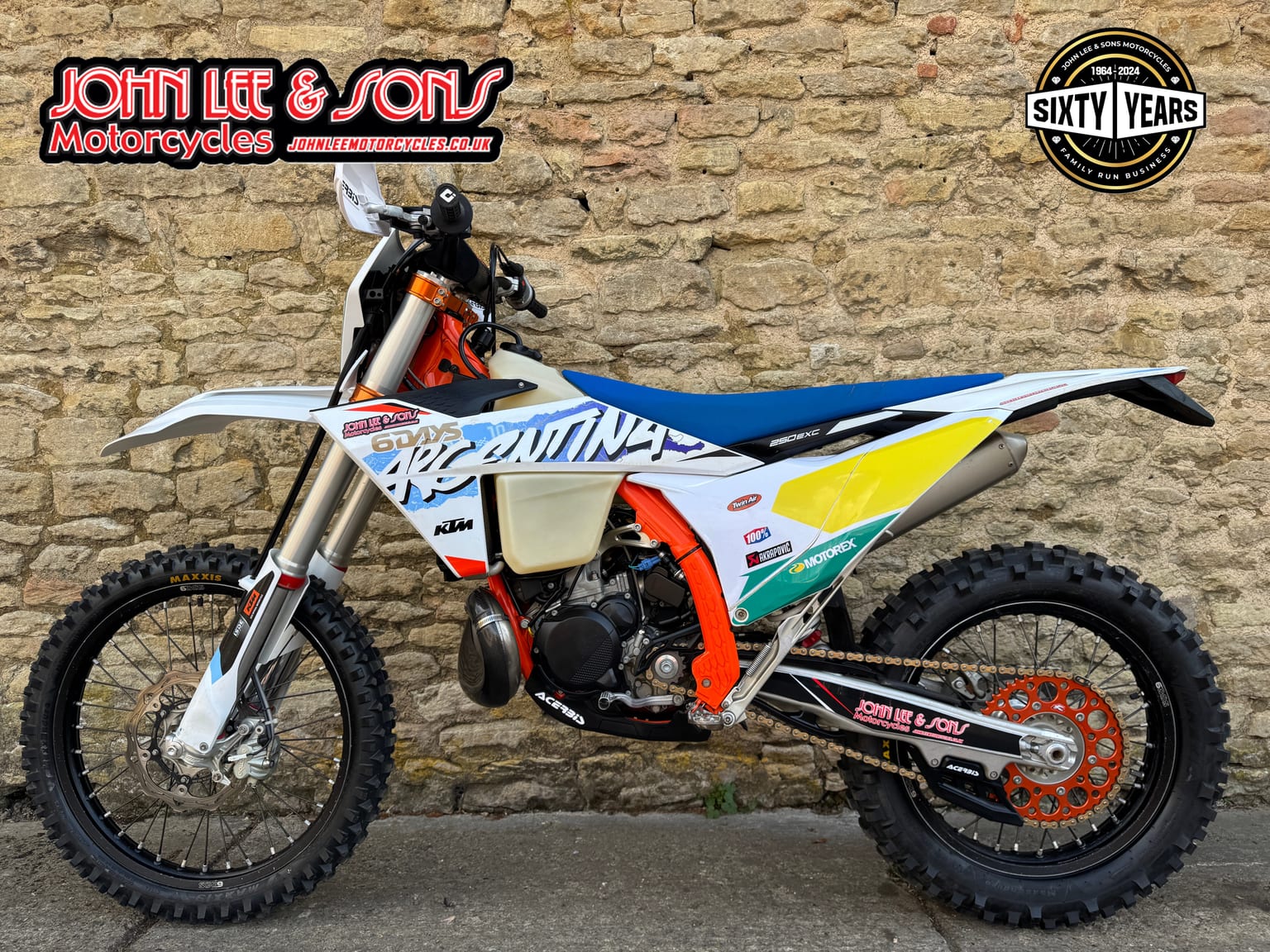 KTM EXC 250cc 2T Six Days, 2024 Model, Road Registered, Excellent Condition - Image 2