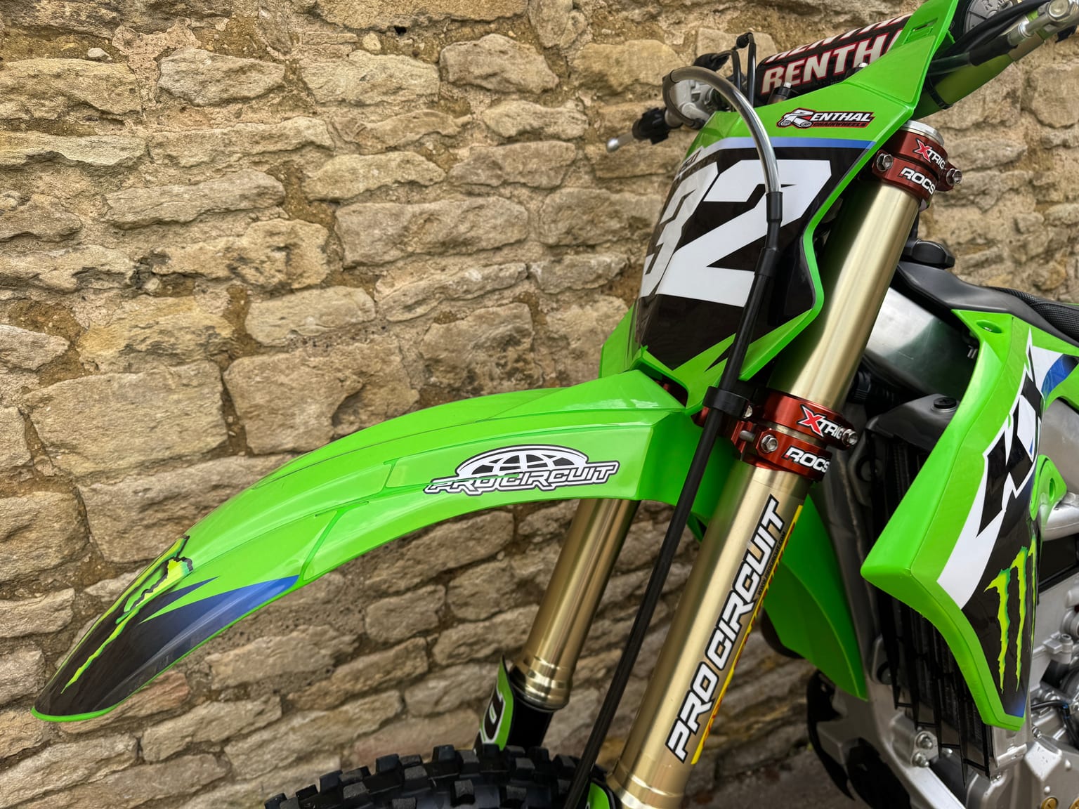 Kawasaki KX450F, 2021 Model, 22 Genuine Hours, MINT Condition & Trick Parts - Image 7