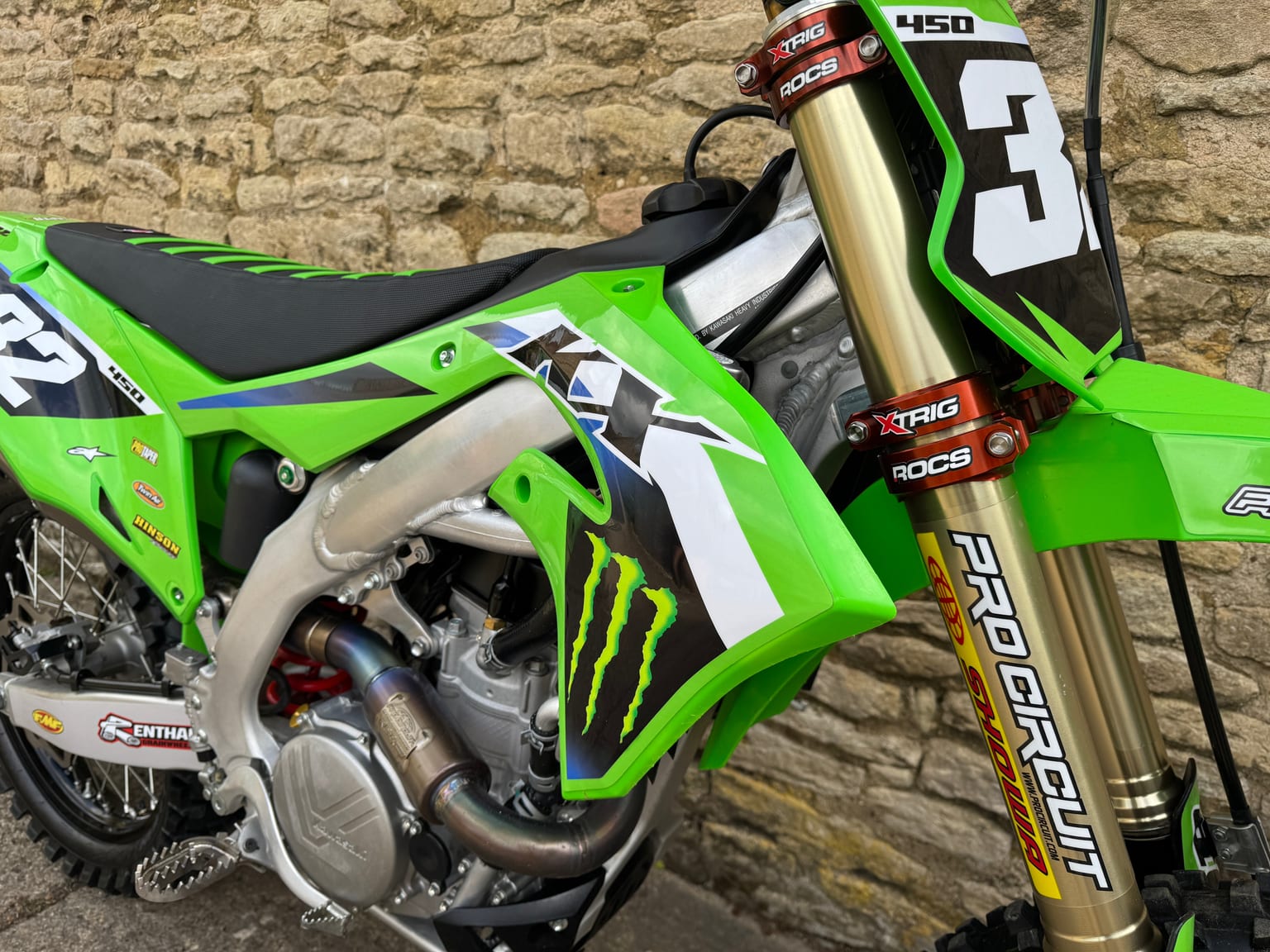 Kawasaki KX450F, 2021 Model, 22 Genuine Hours, MINT Condition & Trick Parts - Image 13