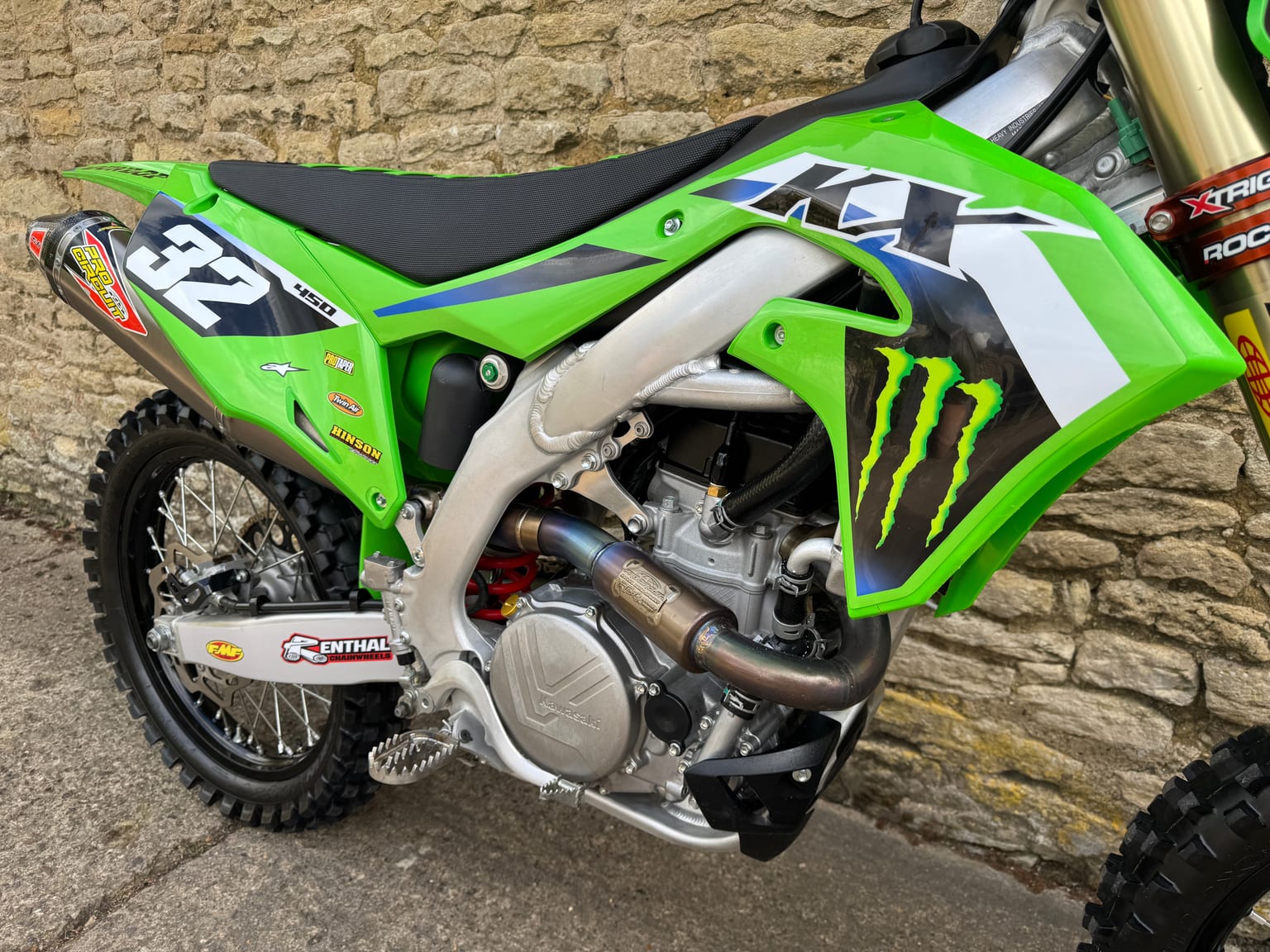 Kawasaki KX450F, 2021 Model, 22 Genuine Hours, MINT Condition & Trick Parts - Image 14