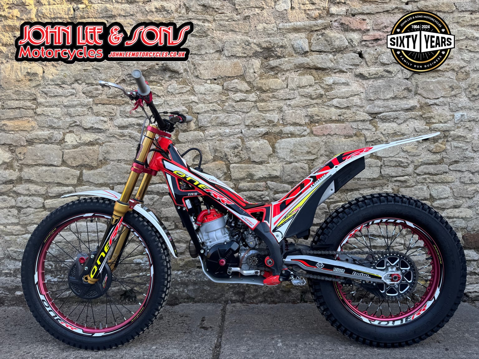 TRS ONE-RR 300cc Trials Bike, 2021 Model, Road Registered, Very Clean Example - Image 2