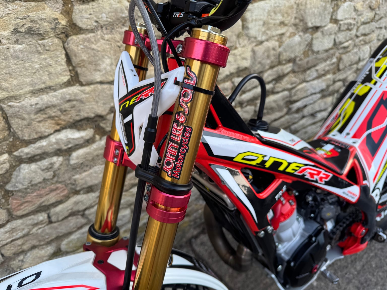 TRS ONE-RR 300cc Trials Bike, 2021 Model, Road Registered, Very Clean Example - Image 8