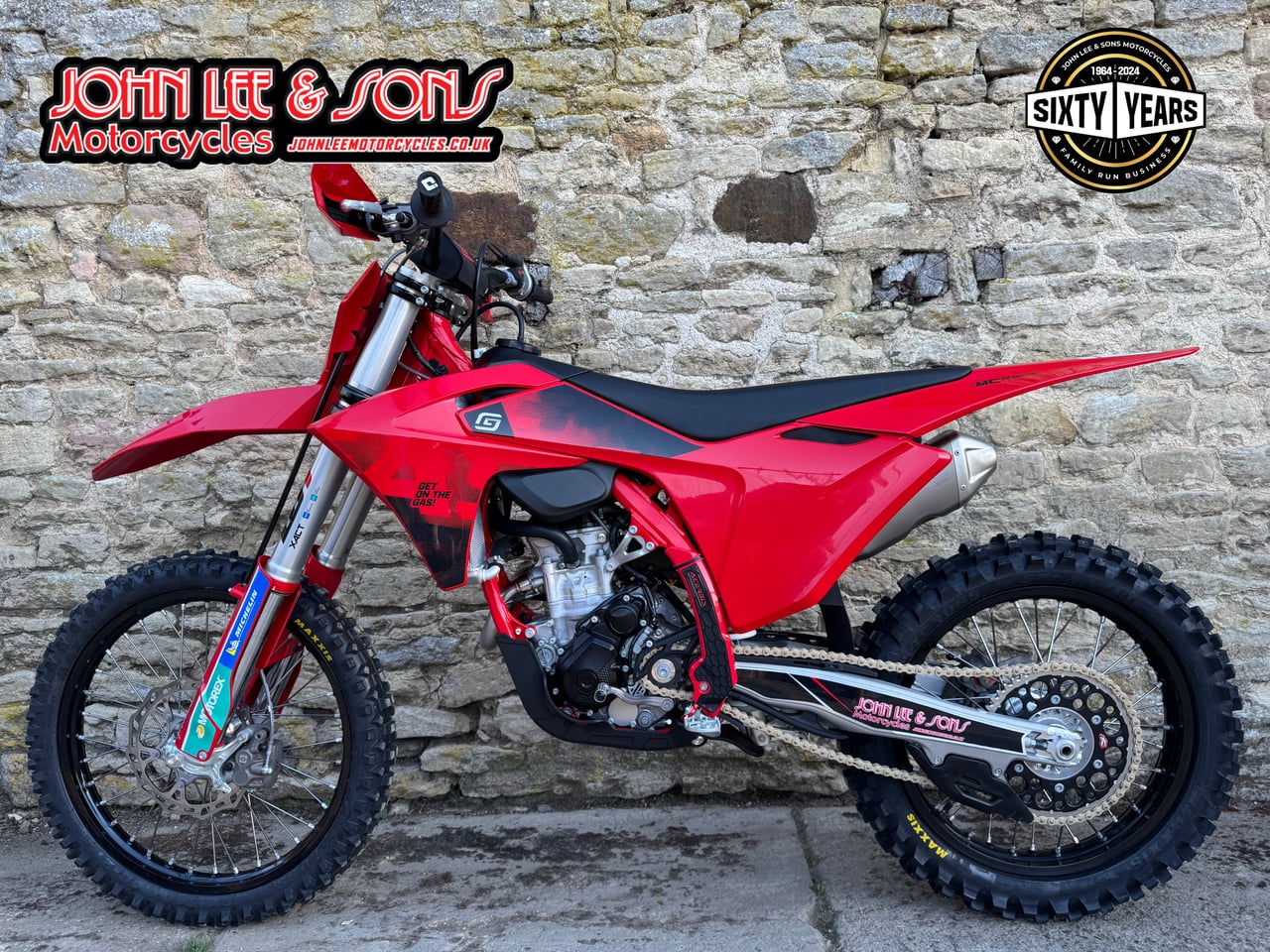 GasGas MC250F Motocross Bike, 2026 Model, Race Ready With Akrapovic