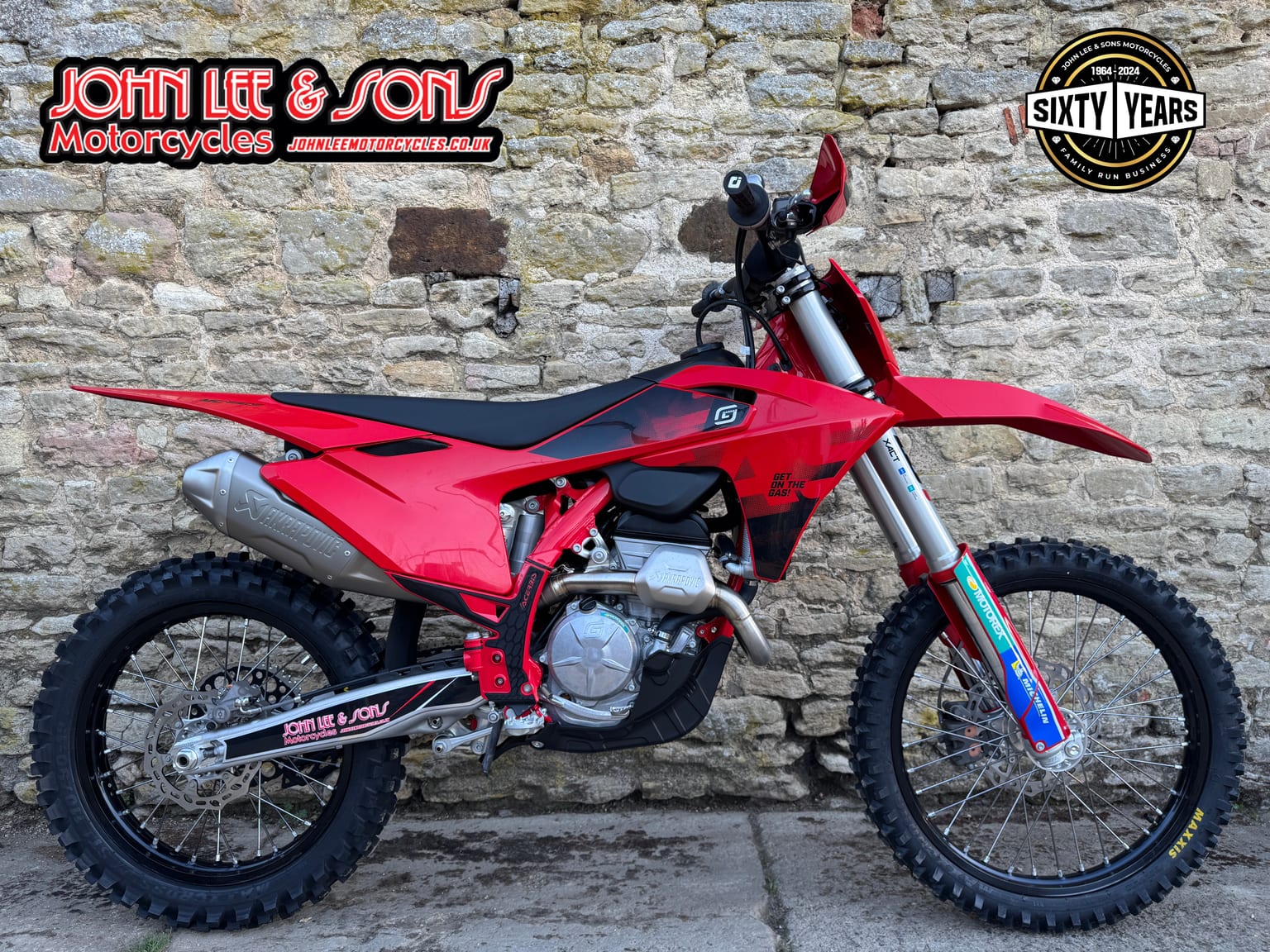 GasGas MC250F Motocross Bike, 2026 Model, Race Ready With Akrapovic - Image 1