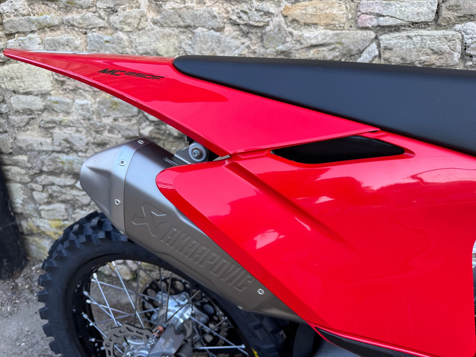 GasGas MC250F Motocross Bike, 2026 Model, Race Ready With Akrapovic - Image 11