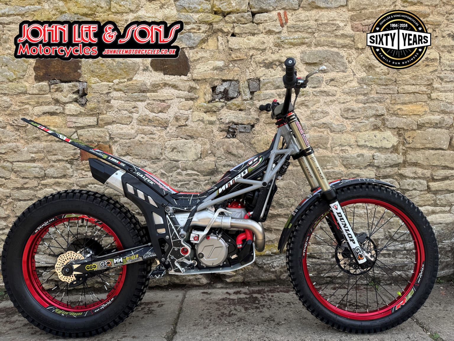 Vertigo Nitro RS 250cc Trials Bike, 2023 Model, Road Reg'd, Excellent Example - Image 1