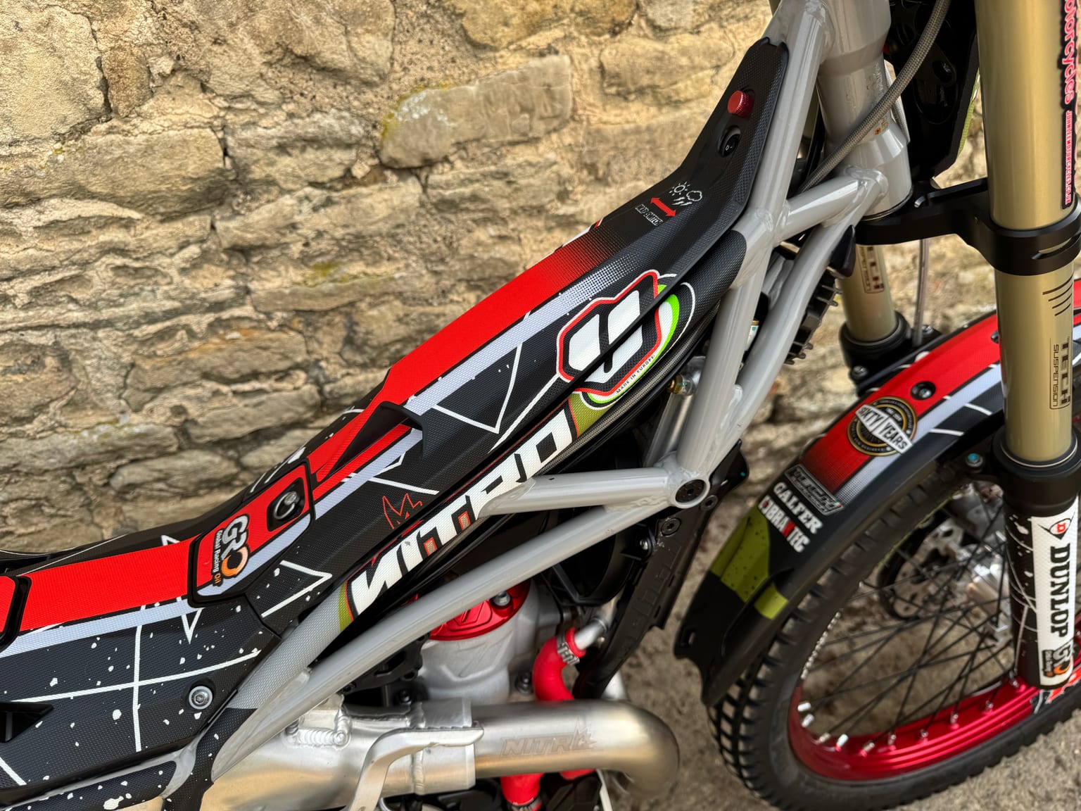 Vertigo Nitro RS 250cc Trials Bike, 2023 Model, Road Reg'd, Excellent Example - Image 5