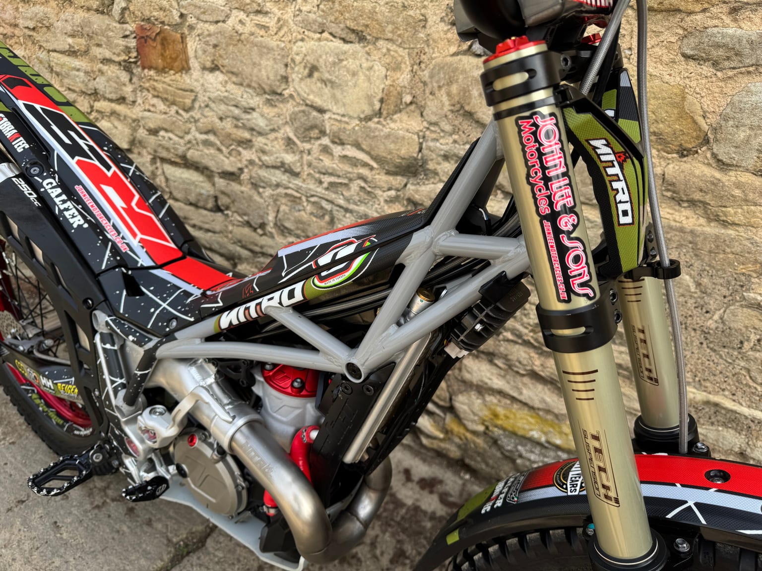 Vertigo Nitro RS 250cc Trials Bike, 2023 Model, Road Reg'd, Excellent Example - Image 8