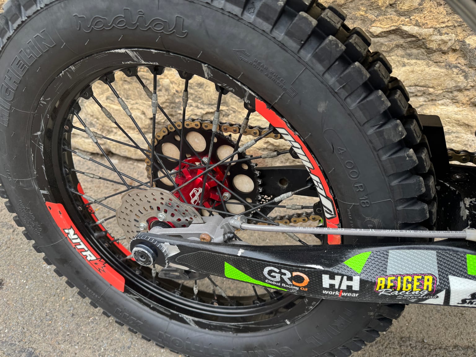 Vertigo Nitro 300cc Trials Bike, 2022 Model, Clearance Price - Image 7