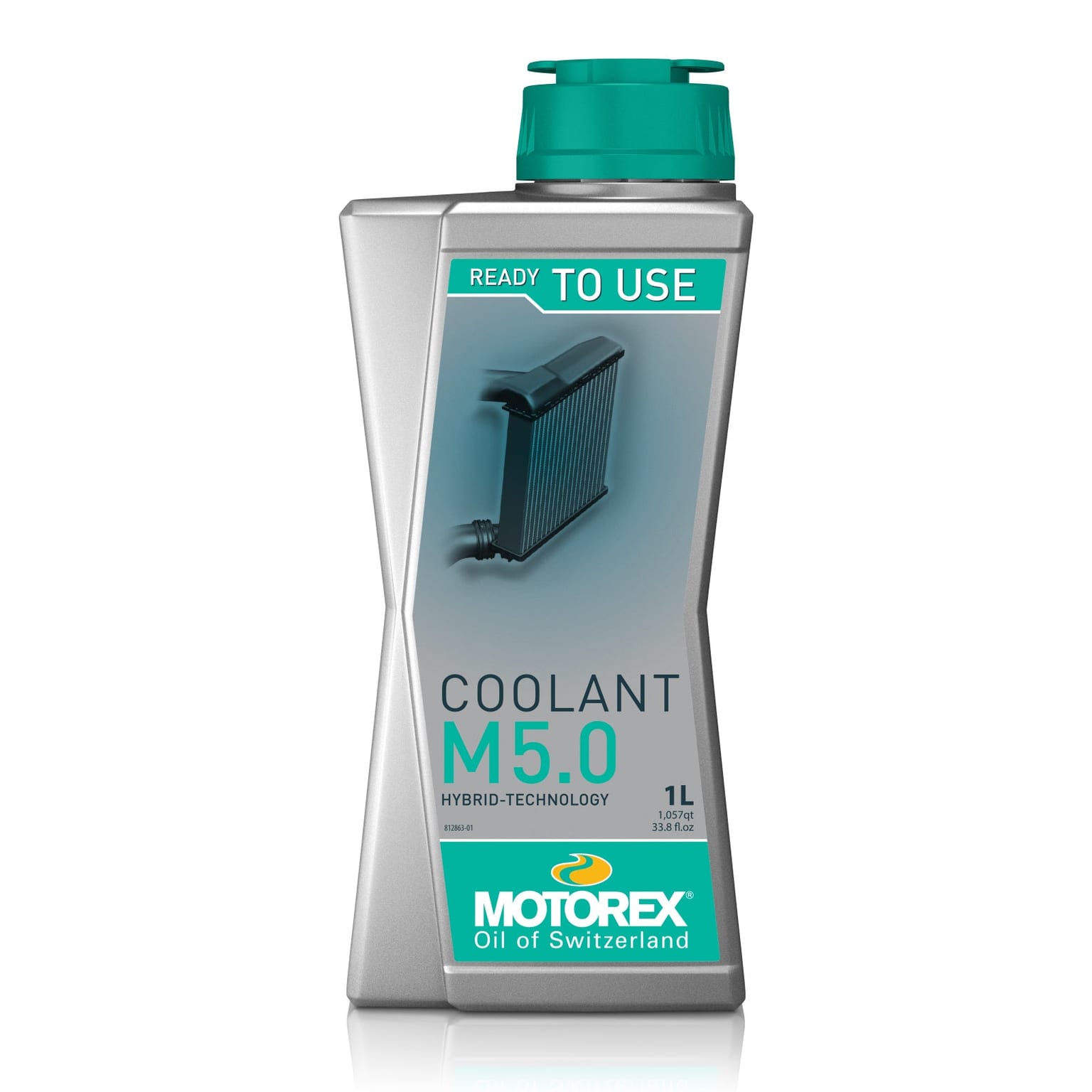 Motorex Coolant M5.0 Hybrid (HOAT) Ready to Use Turquoise 1L - Image 1