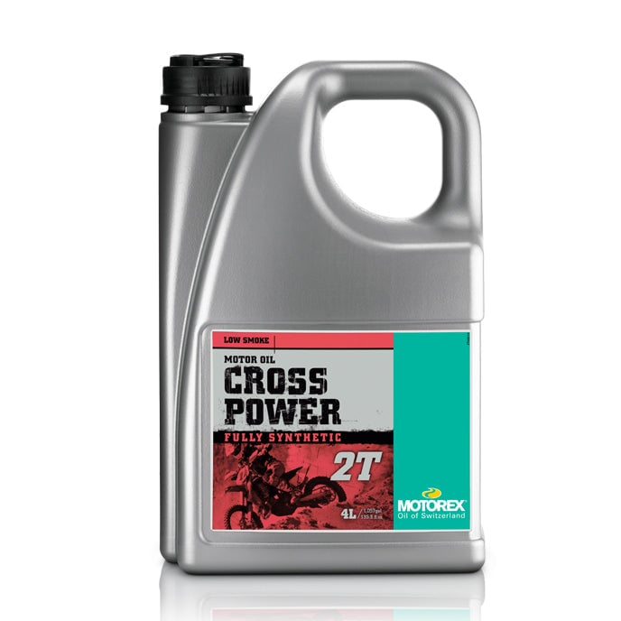 Motorex Cross Power 2T Fully Synthetic Pro Performance JASO FD 4L