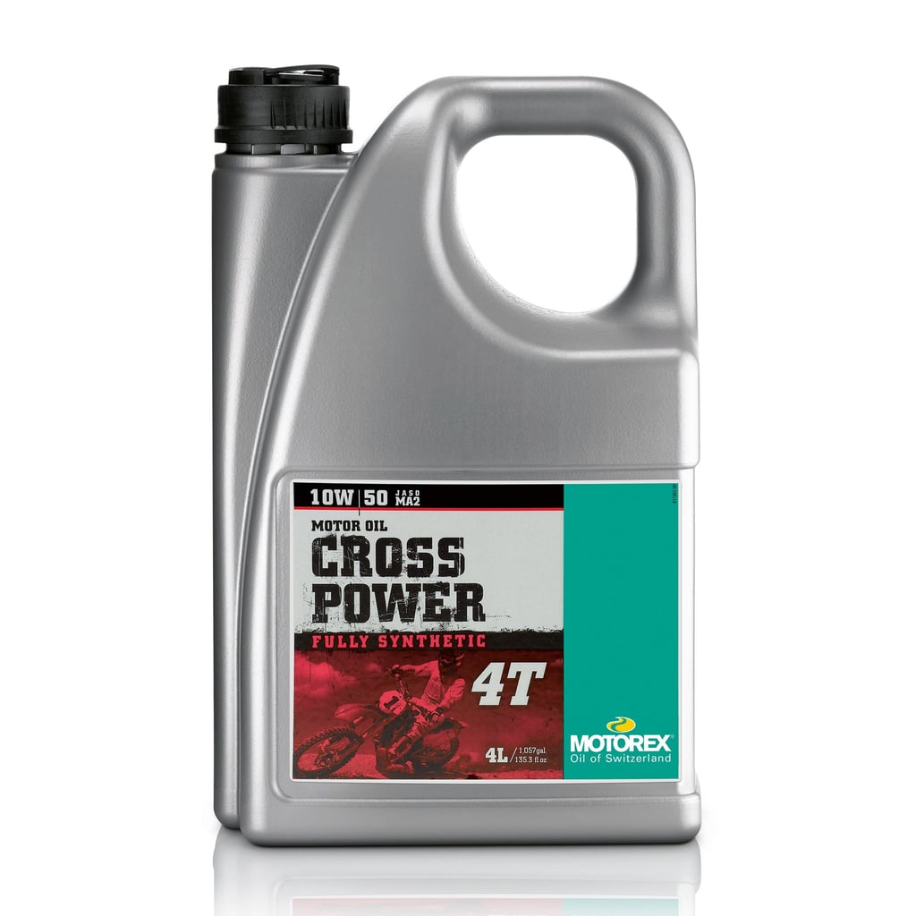 Motorex Cross Power 4T Fully Synthetic Pro Performance JASO MA2 10w/50 4L