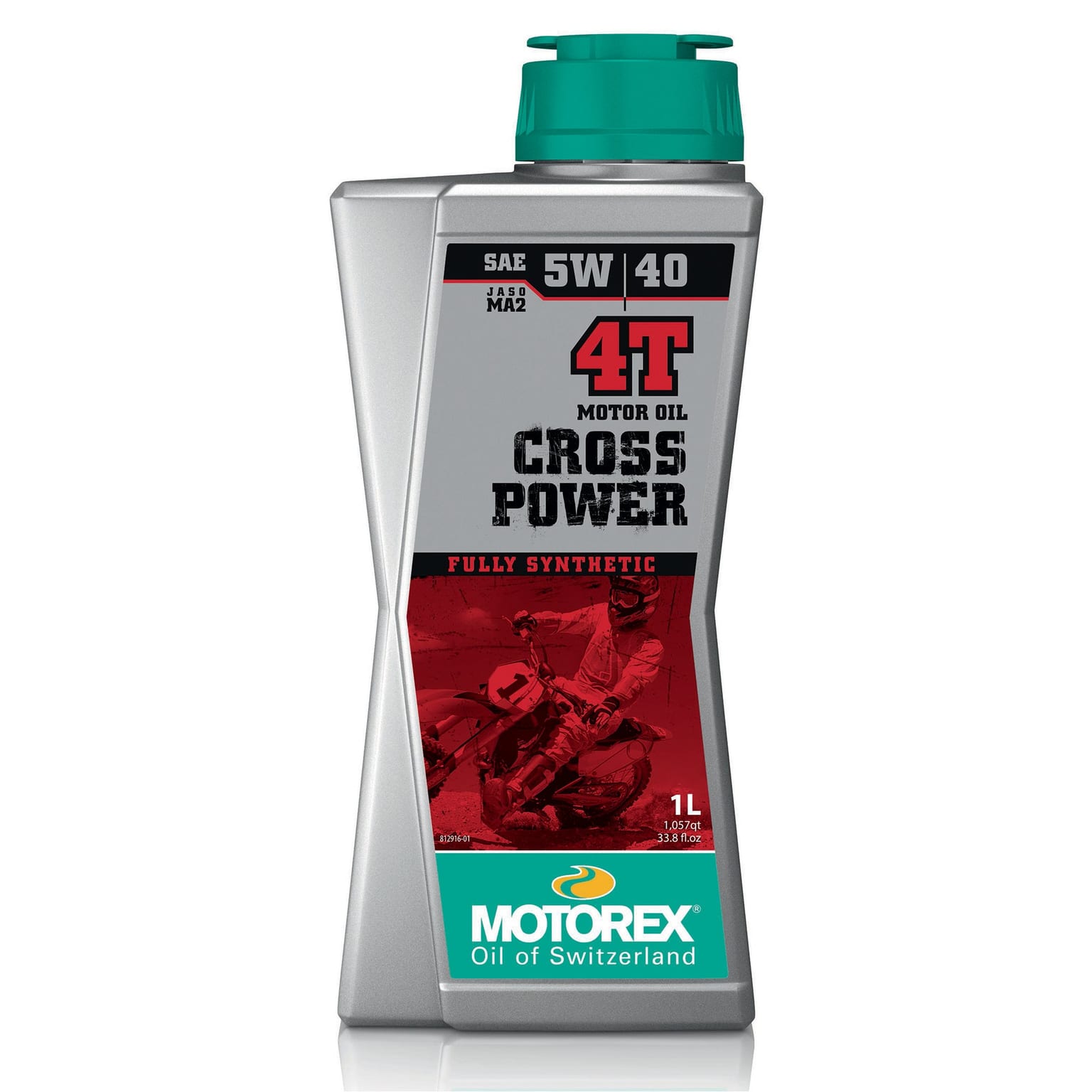 Motorex Cross Power 4T Fully Synthetic Pro Performance JASO MA2 5w/40 1L - Image 1