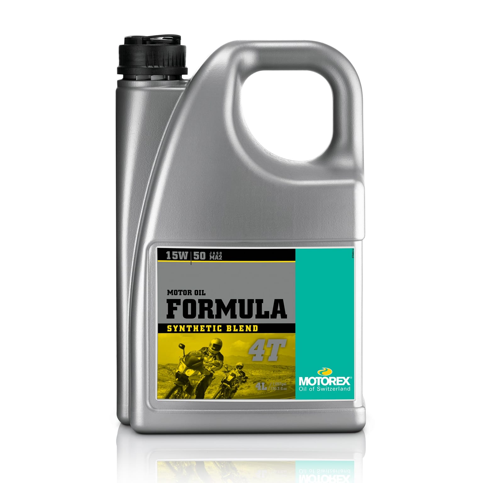 Motorex Formula 4T Premium Semi Synthetic JASO MA2 15w/50 4L - Image 1
