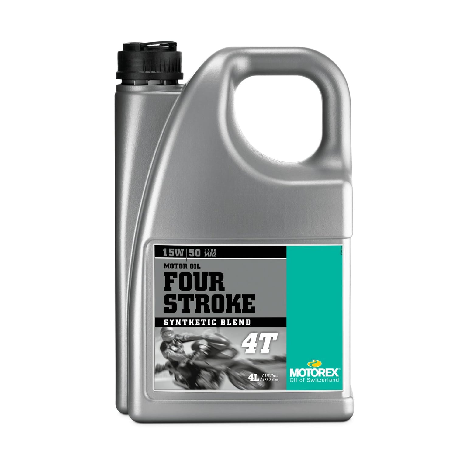 Motorex Four Stroke 4T Semi Synthetic JASO MA2 15w/50 4L - Image 1