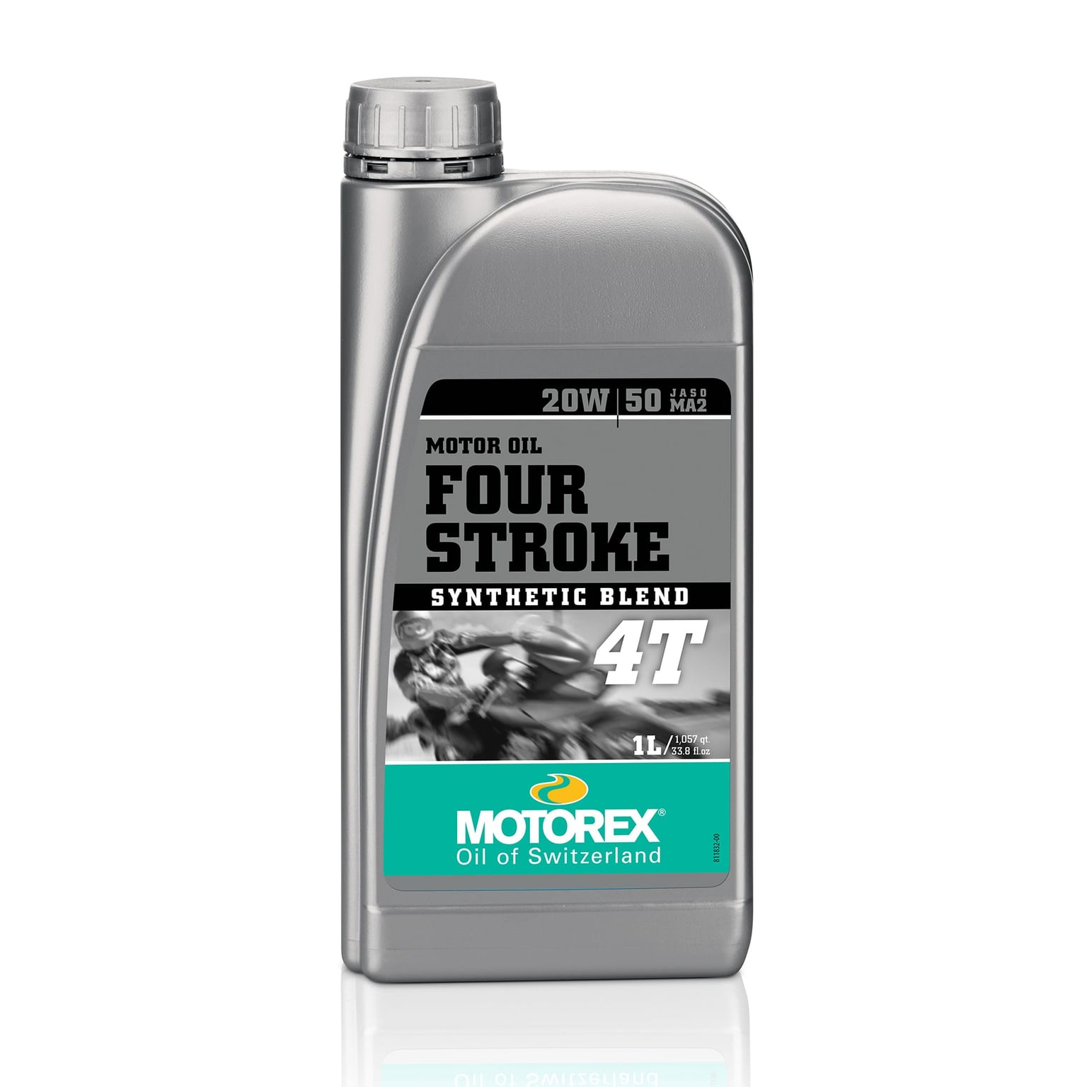 Motorex Four Stroke 4T Semi Synthetic JASO MA2 20w/50 1L - Image 1