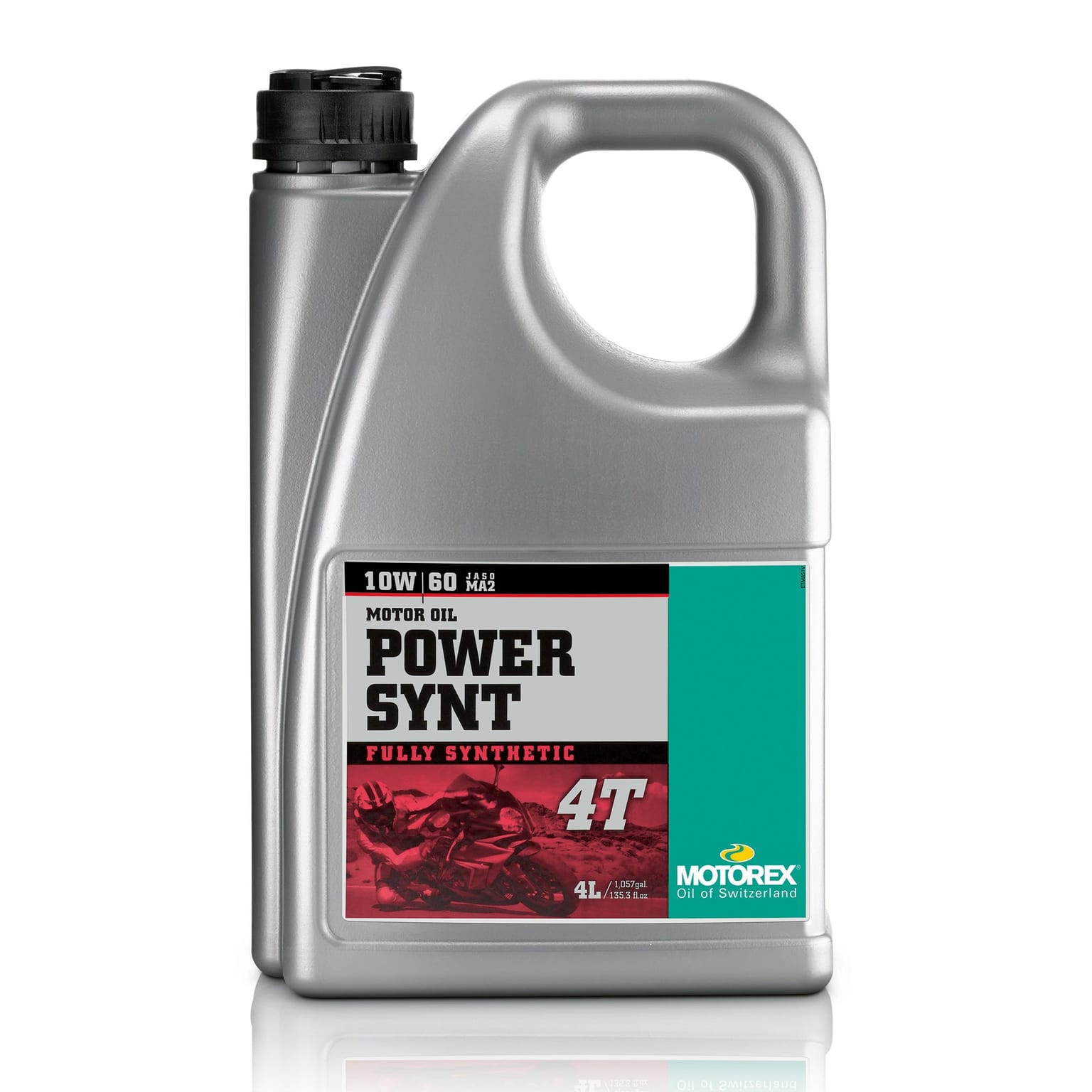 Motorex Power Synt 4T Fully Synthetic Pro Performance JASO MA2 10w/60 4L - Image 1