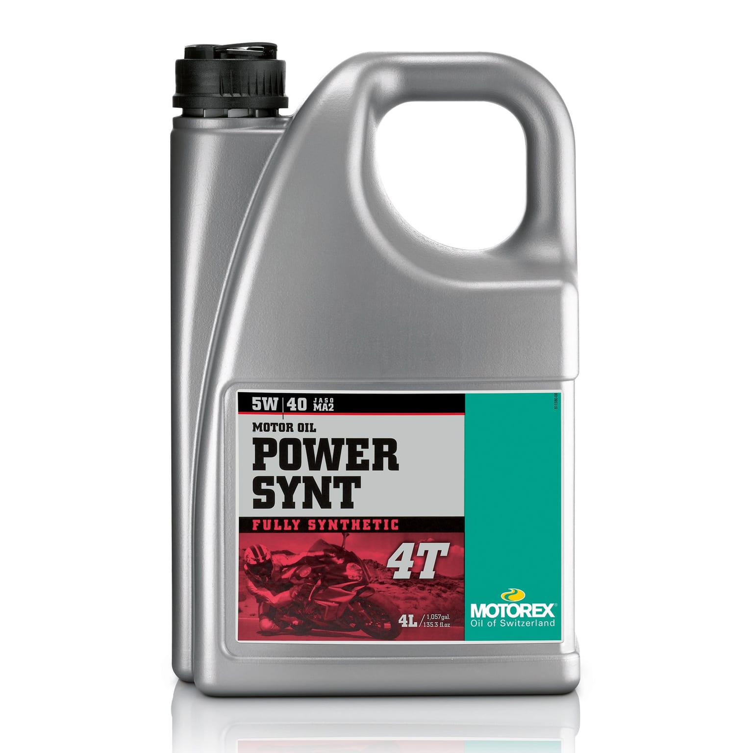 Motorex Power Synt 4T Fully Synthetic Pro Performance JASO MA2 5w/40 4L - Image 1