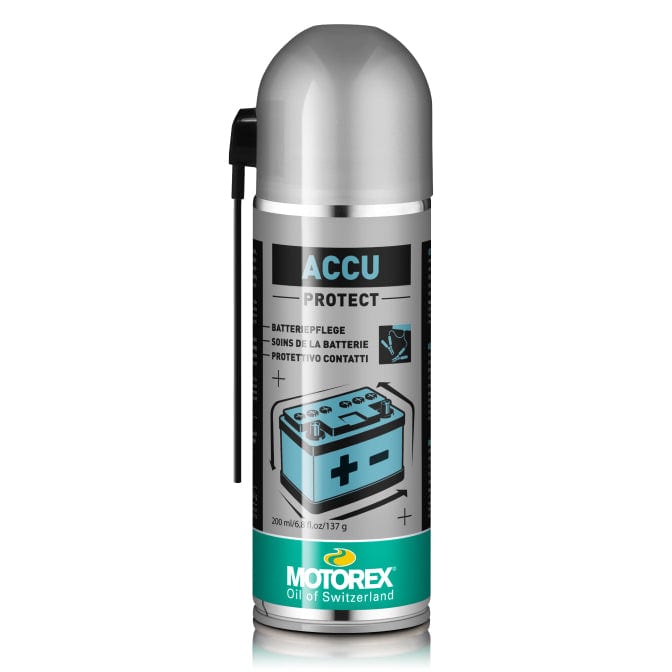 Motorex Accu Protect Spray (Battery Terminals and Cables) 2 Nozzles 200ml - Image 1