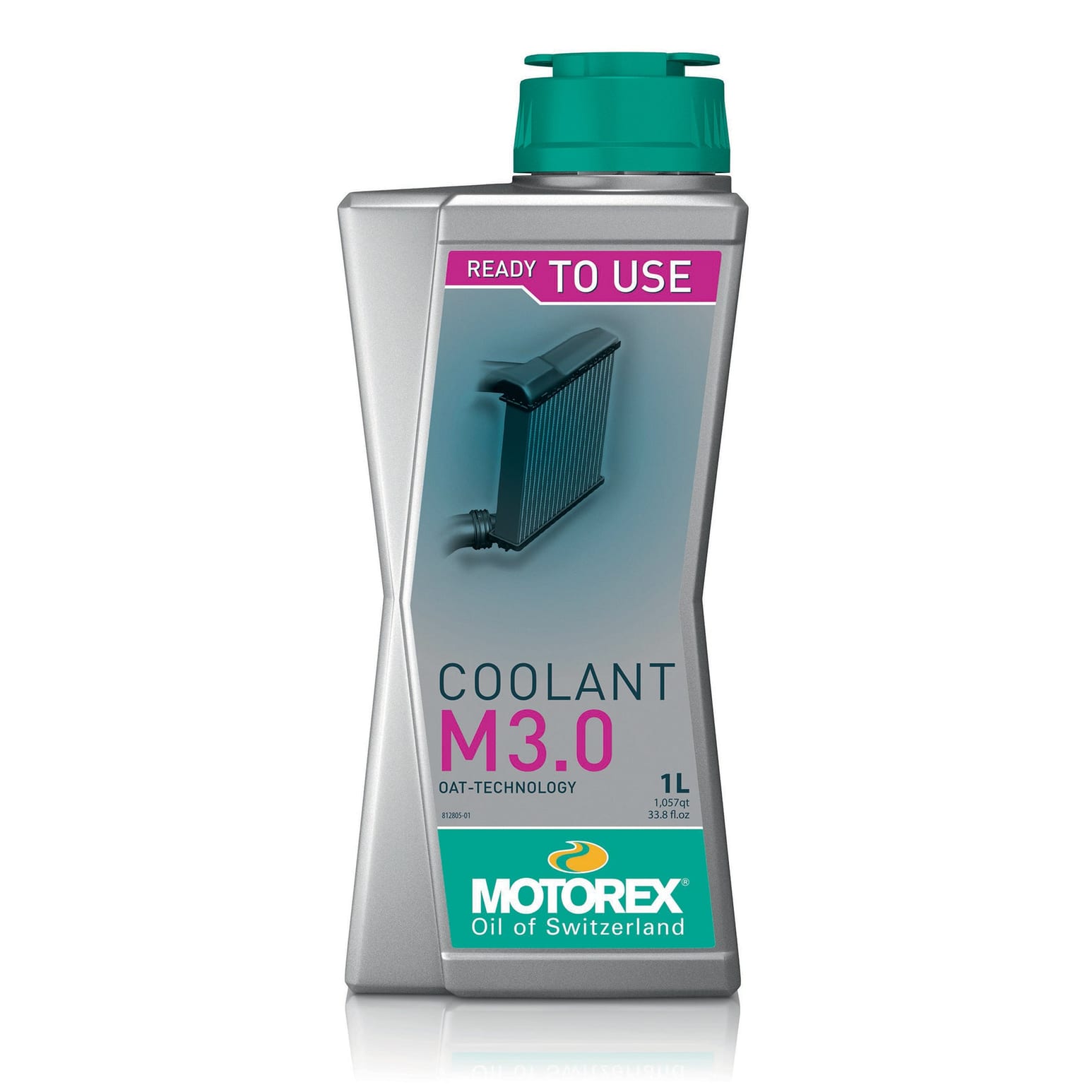 Motorex Coolant M3.0 OAT Ready to Use Red 1L - Image 1