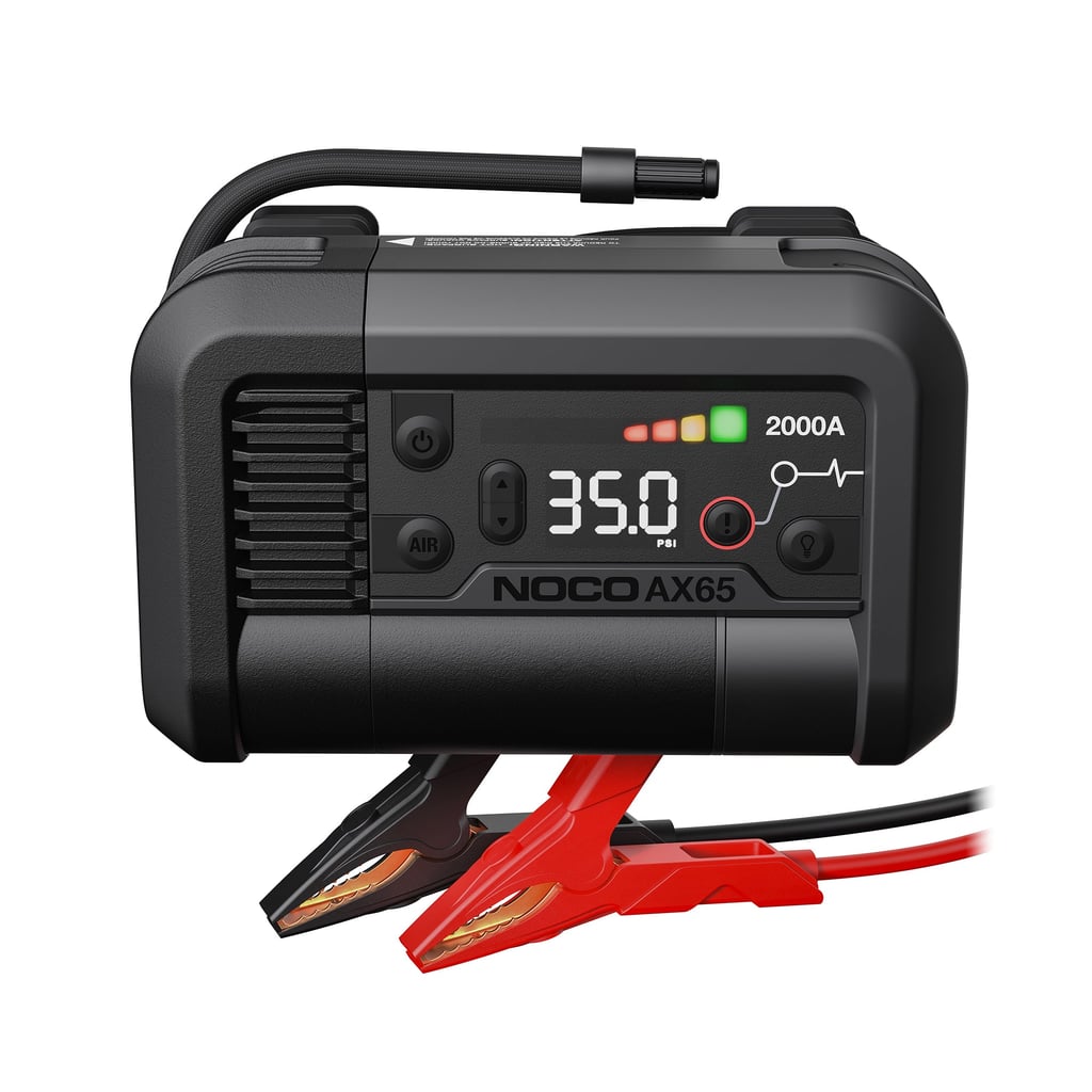 Noco AX65 2000A Jump Starter + 22A Air Inflator