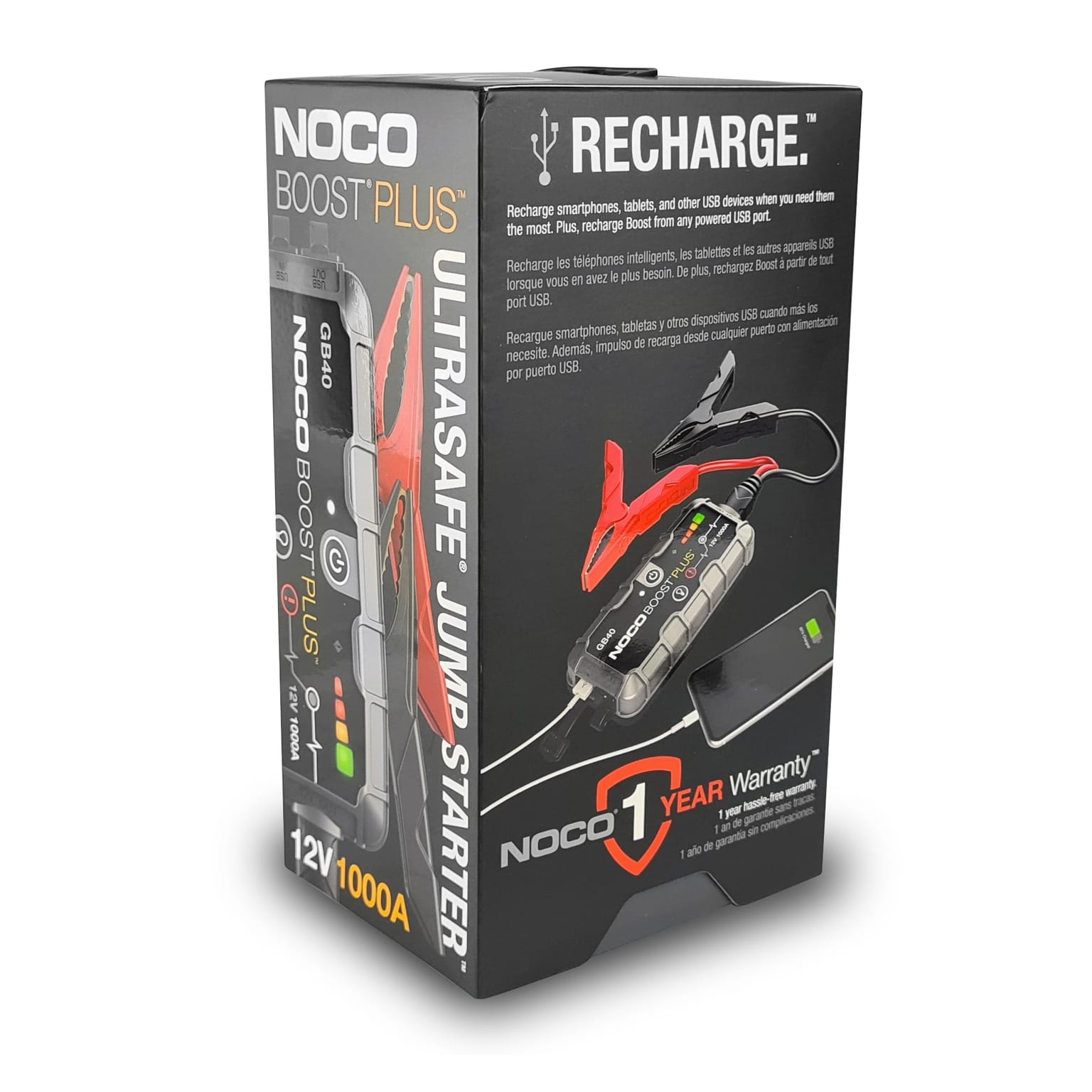 NOCO Plus GB40 1000A Lithium Jump Starter / Powerbank - Image 2