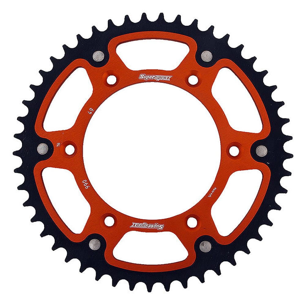 SuperSprox Rear Stealth RST-990-49-Orange KTM - Image 1