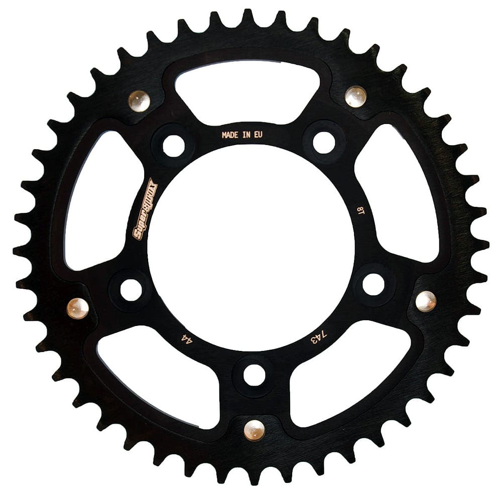 SuperSprox Rear Stealth RST-743-44-Black 520 pitch - Image 1